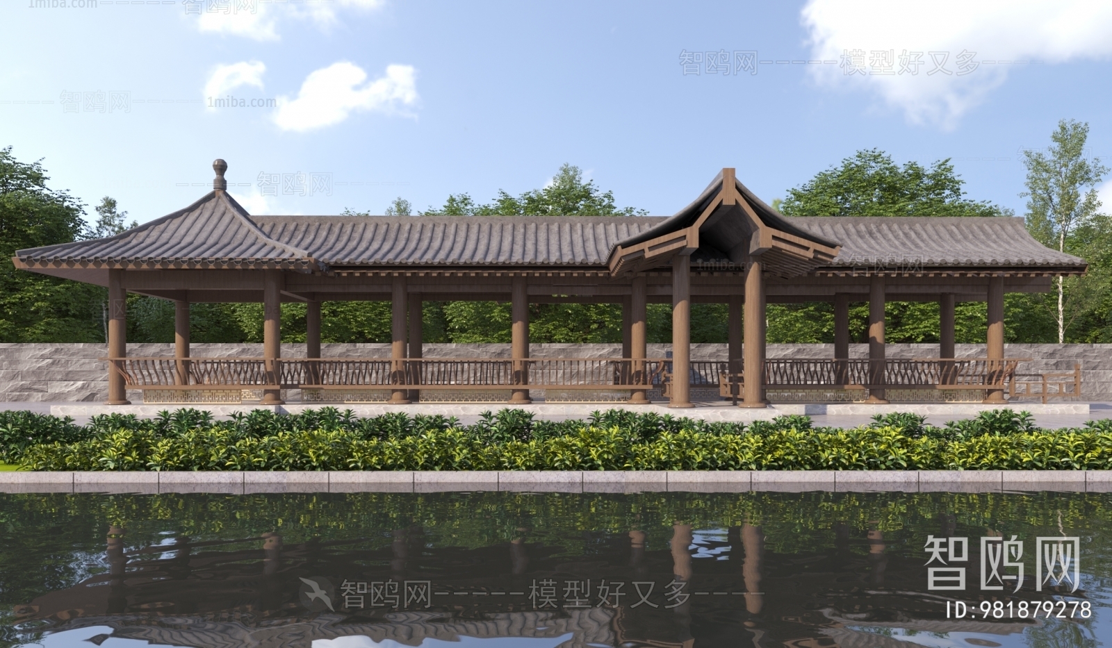 New Chinese Style Pavilion