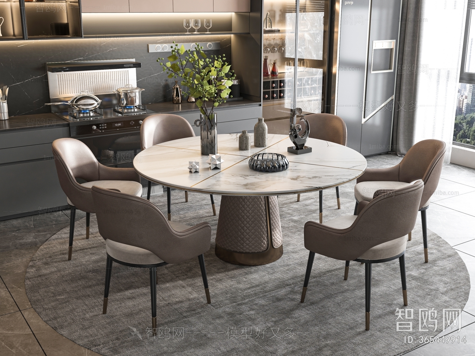 Modern Dining Table And Chairs