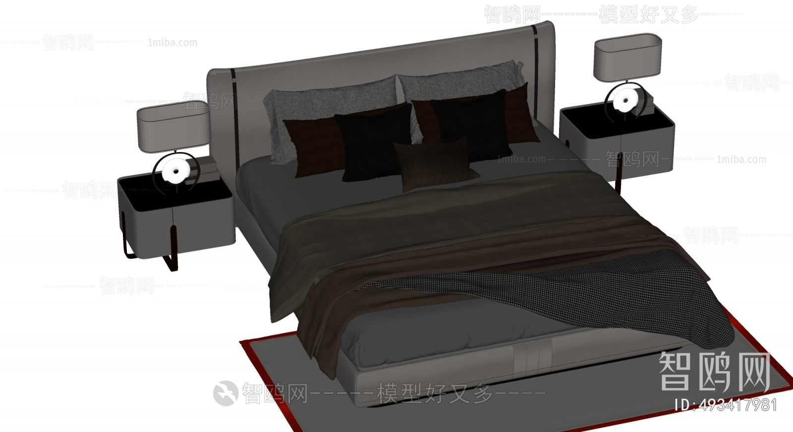 Modern Double Bed