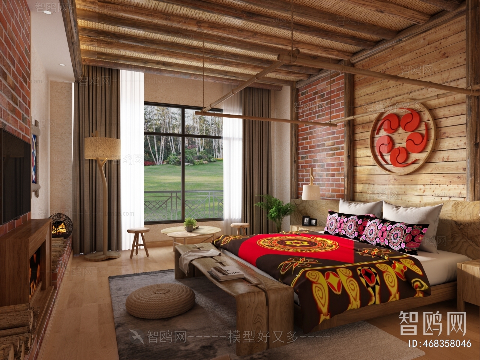 Chinese Style Guest Room