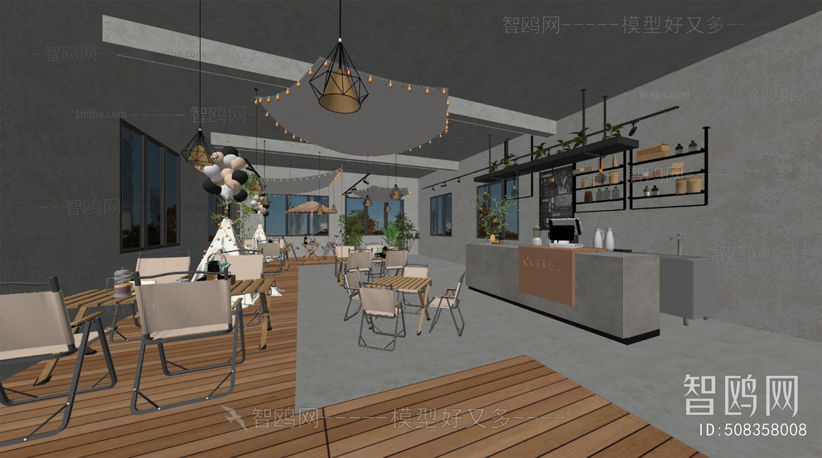 Modern Cafe