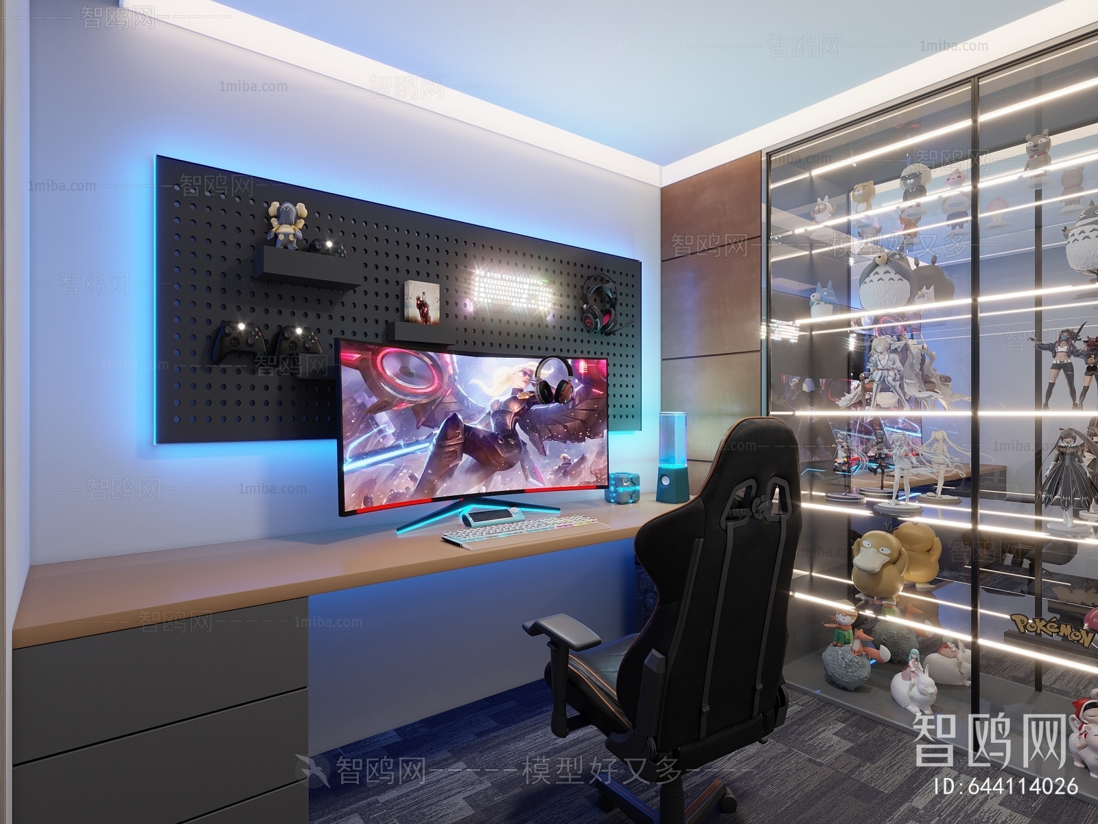 Modern E-sports Room