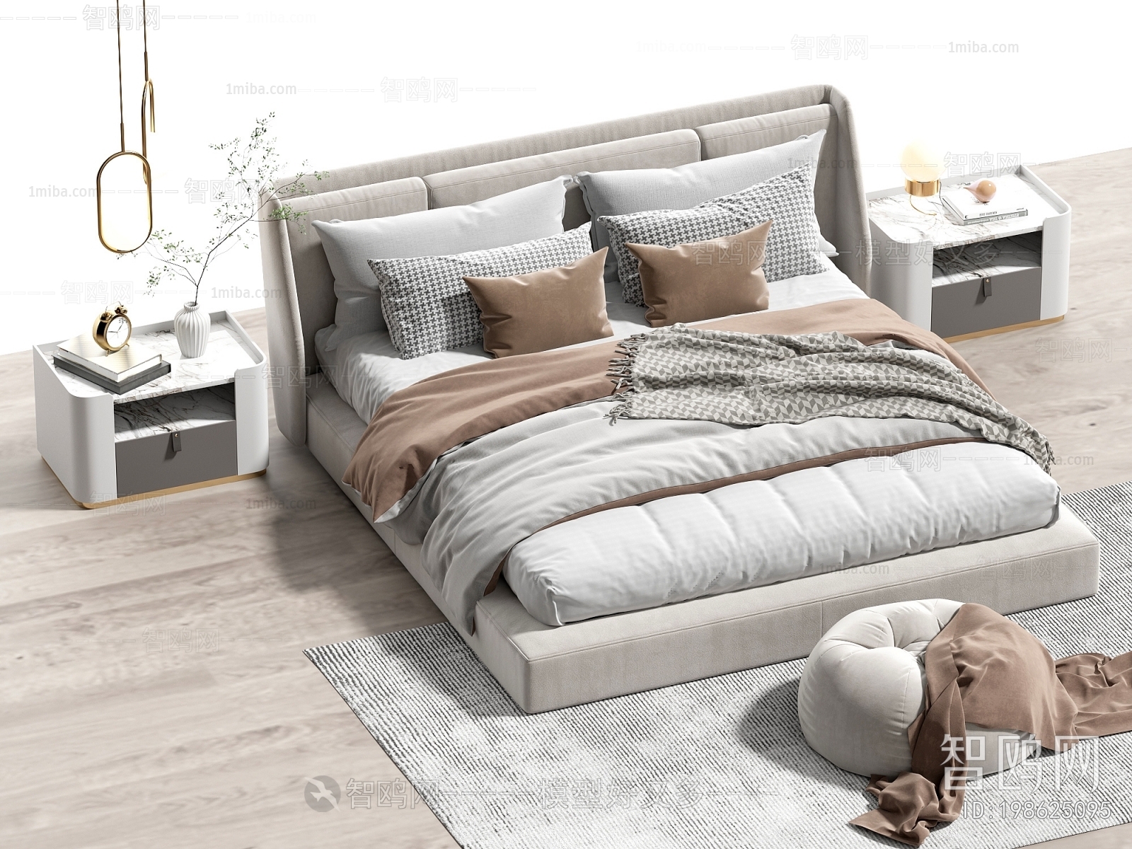 Modern Double Bed