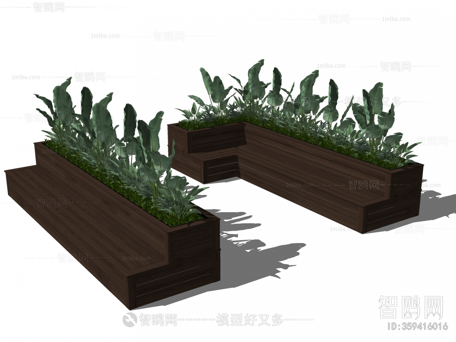 Modern Flower Bed, Flower Bowl, Flower Box