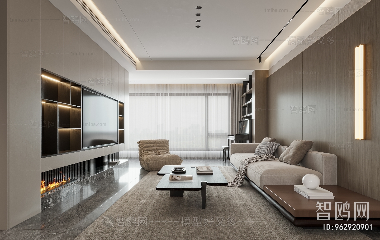 Modern A Living Room