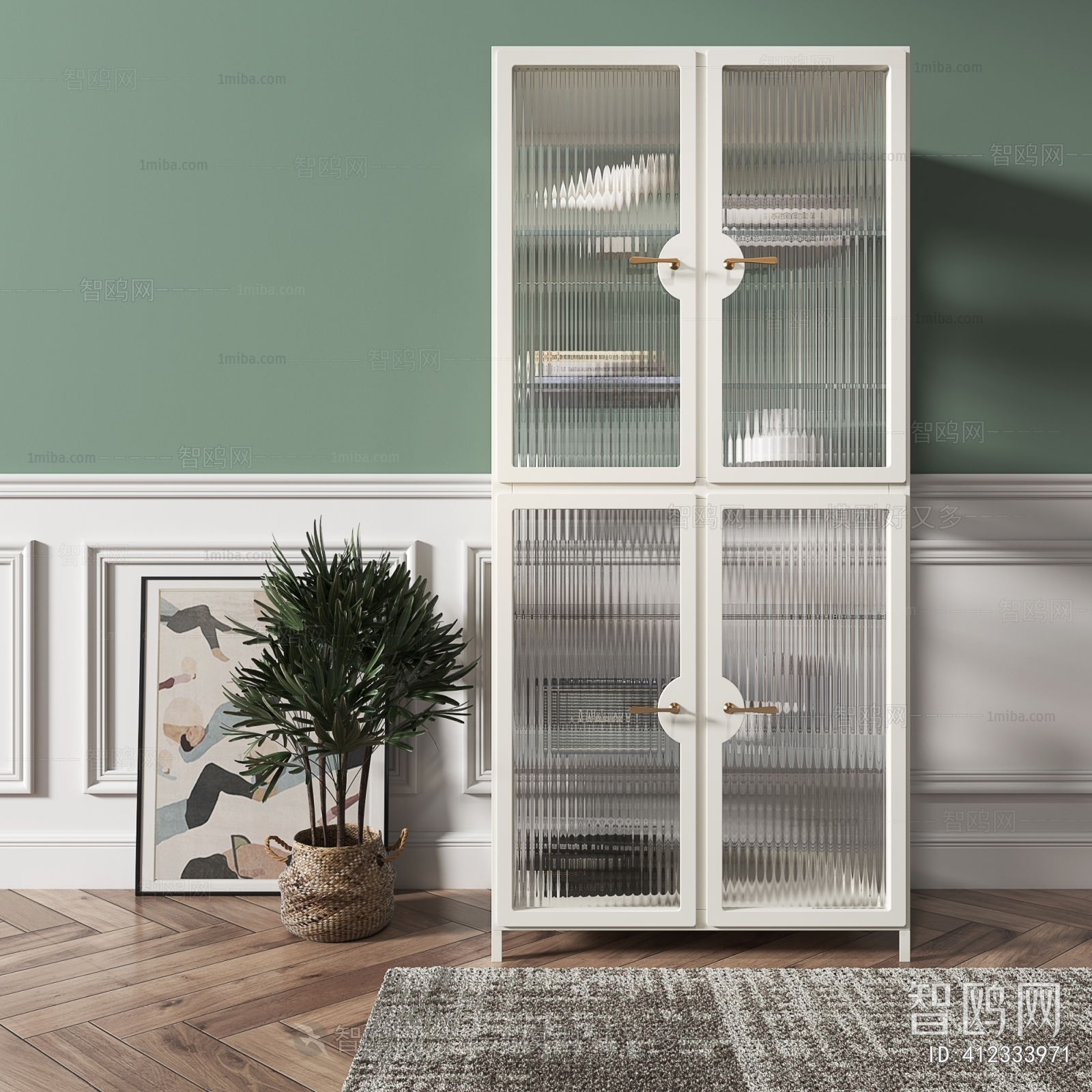 Modern Nordic Style Bookcase