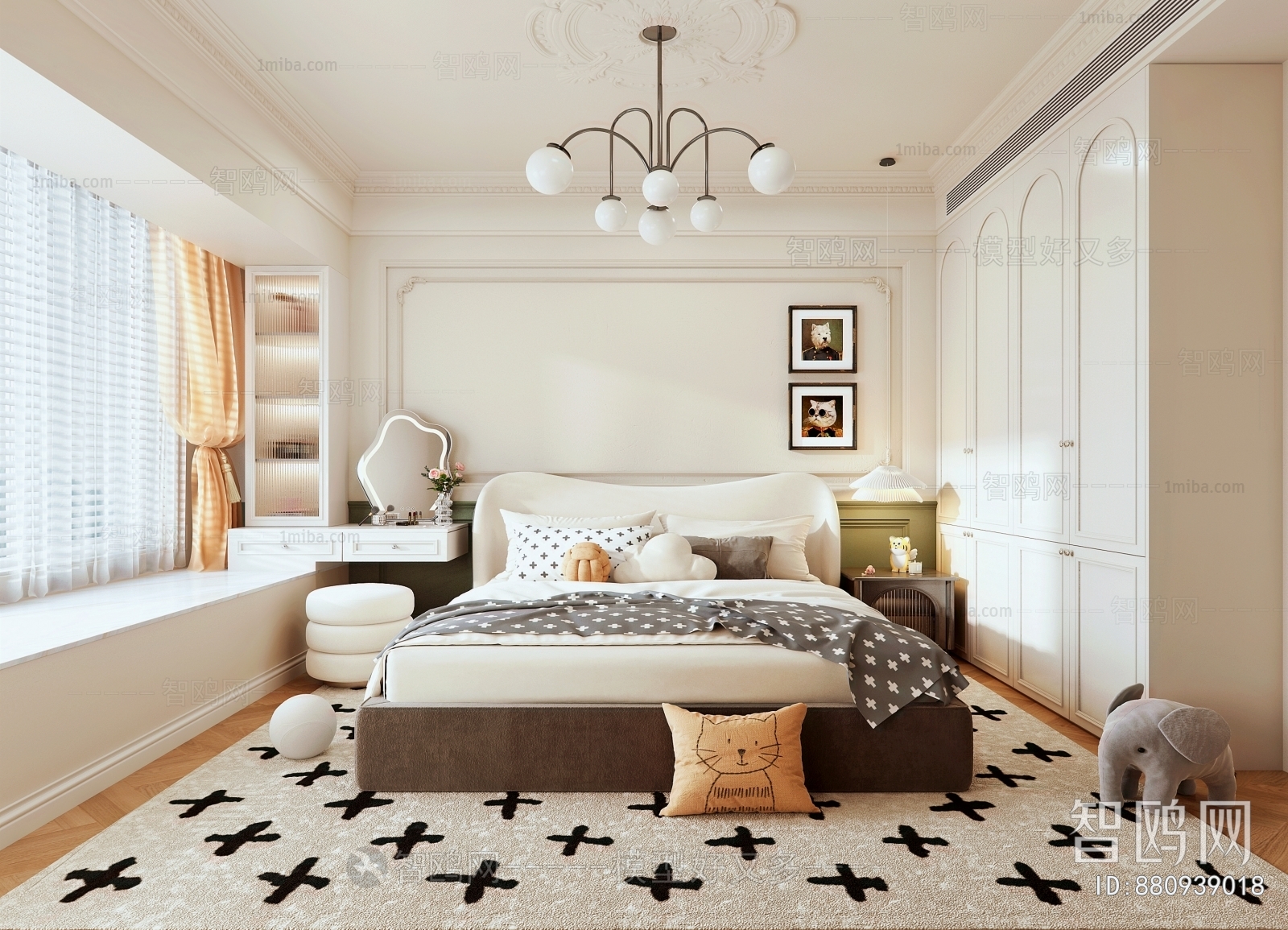 French Style Bedroom