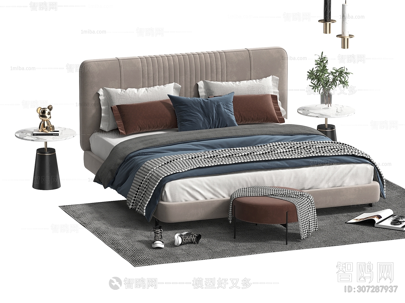 Modern Double Bed