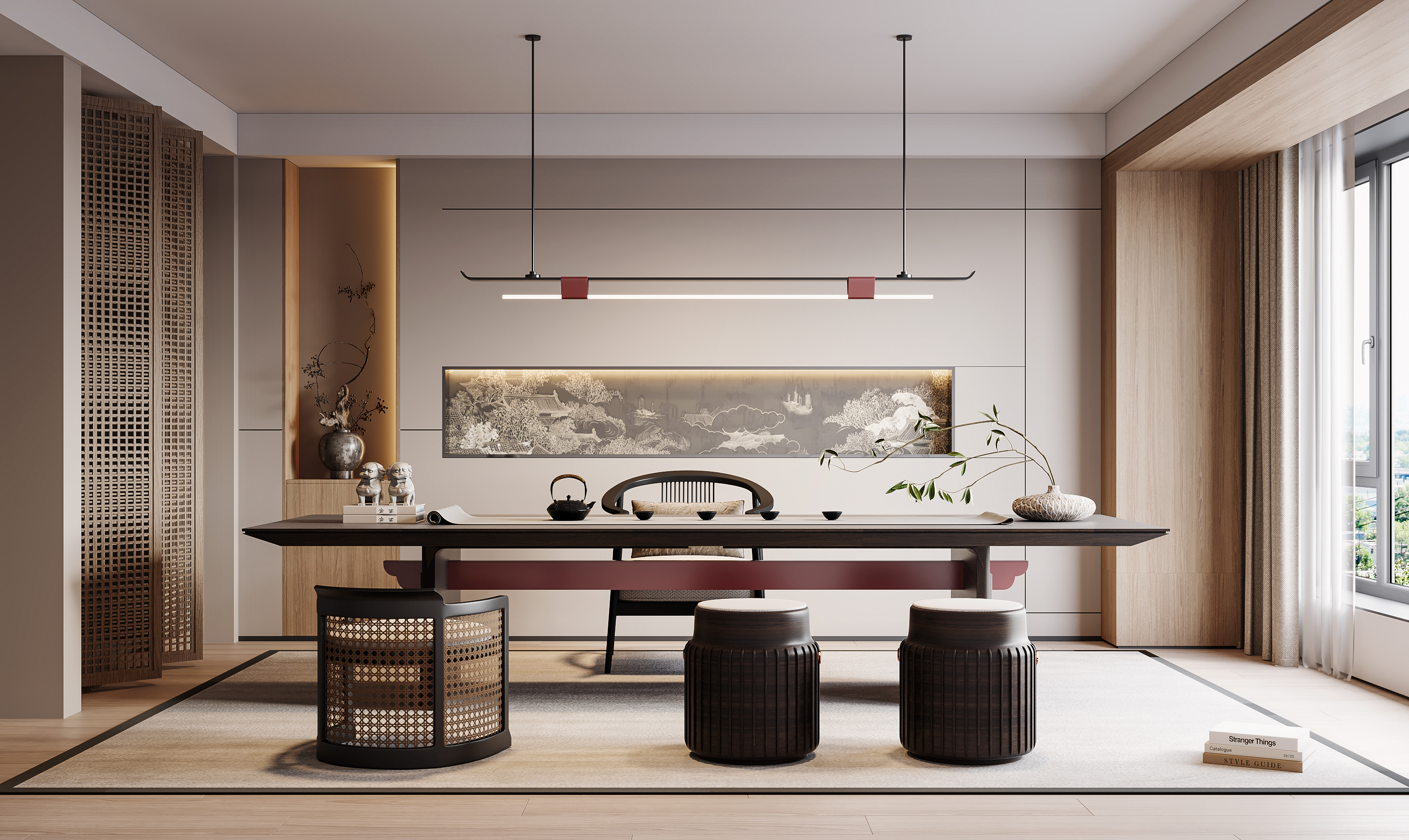 New Chinese Style Tea House