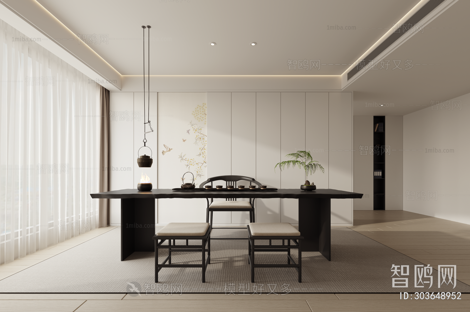 Modern New Chinese Style Tea House