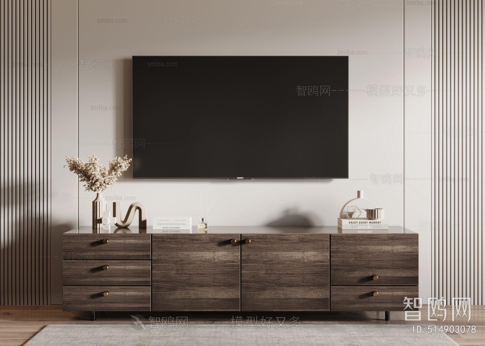 New Chinese Style TV Cabinet