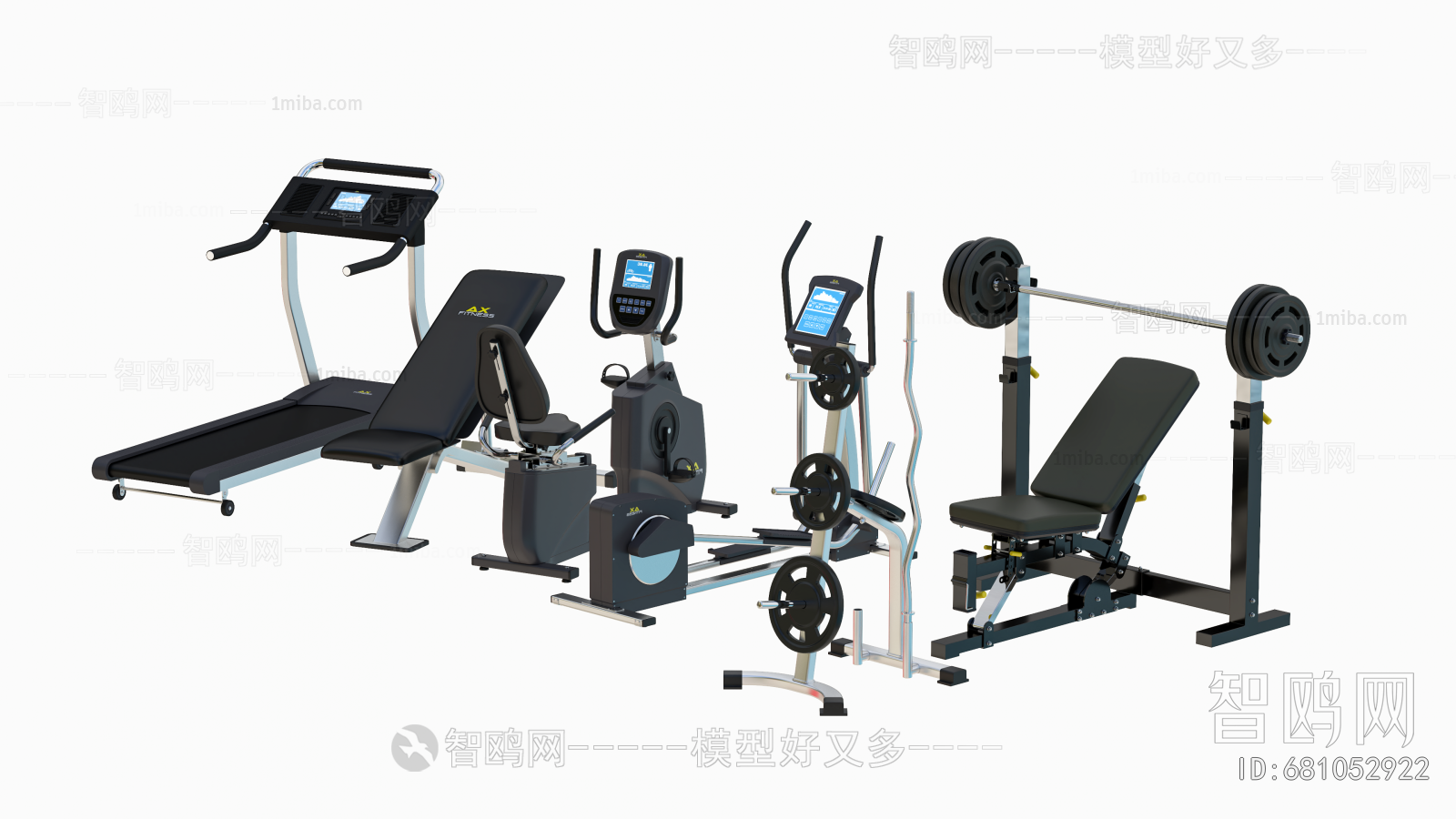 Modern Fitness Equipment