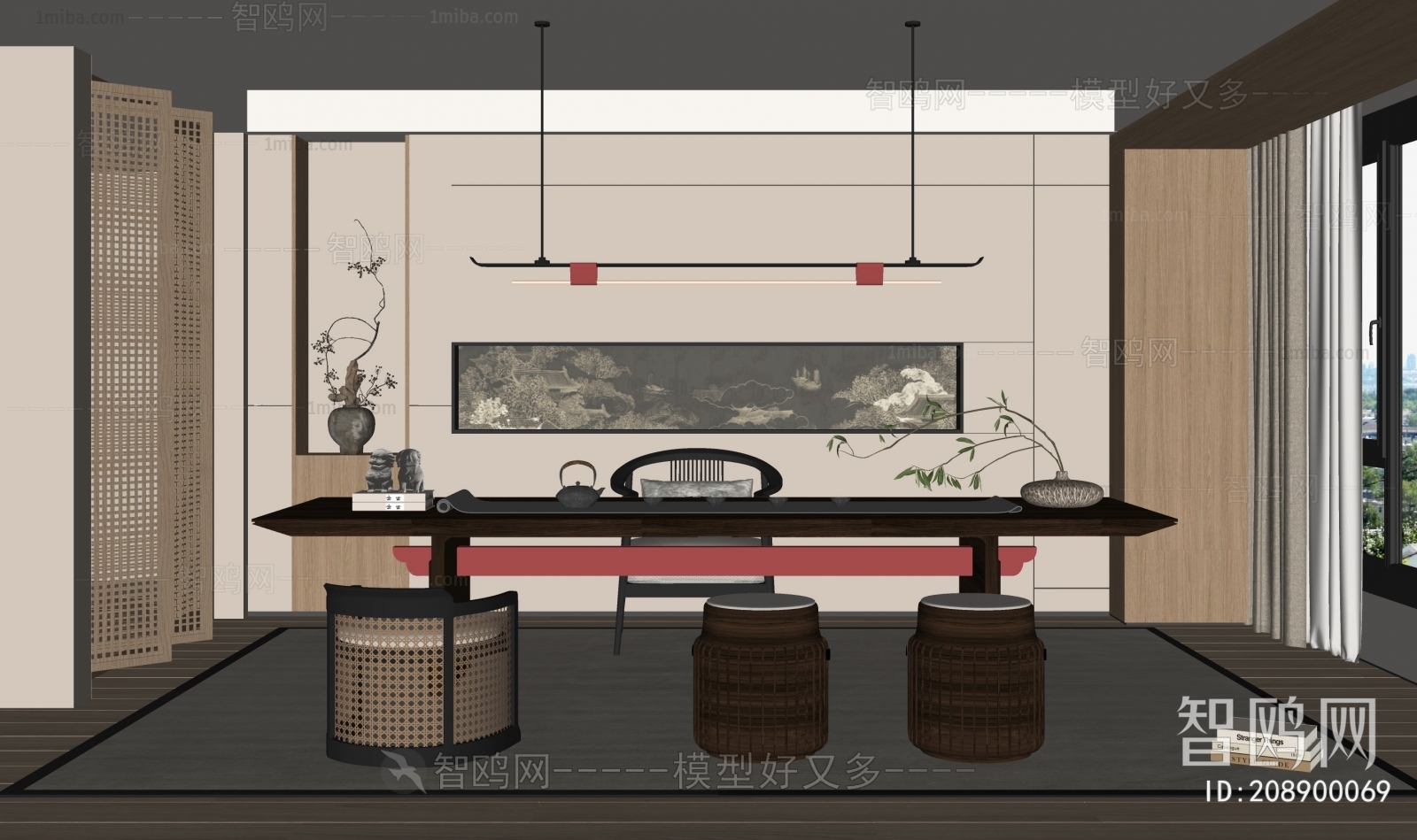 New Chinese Style Tea House