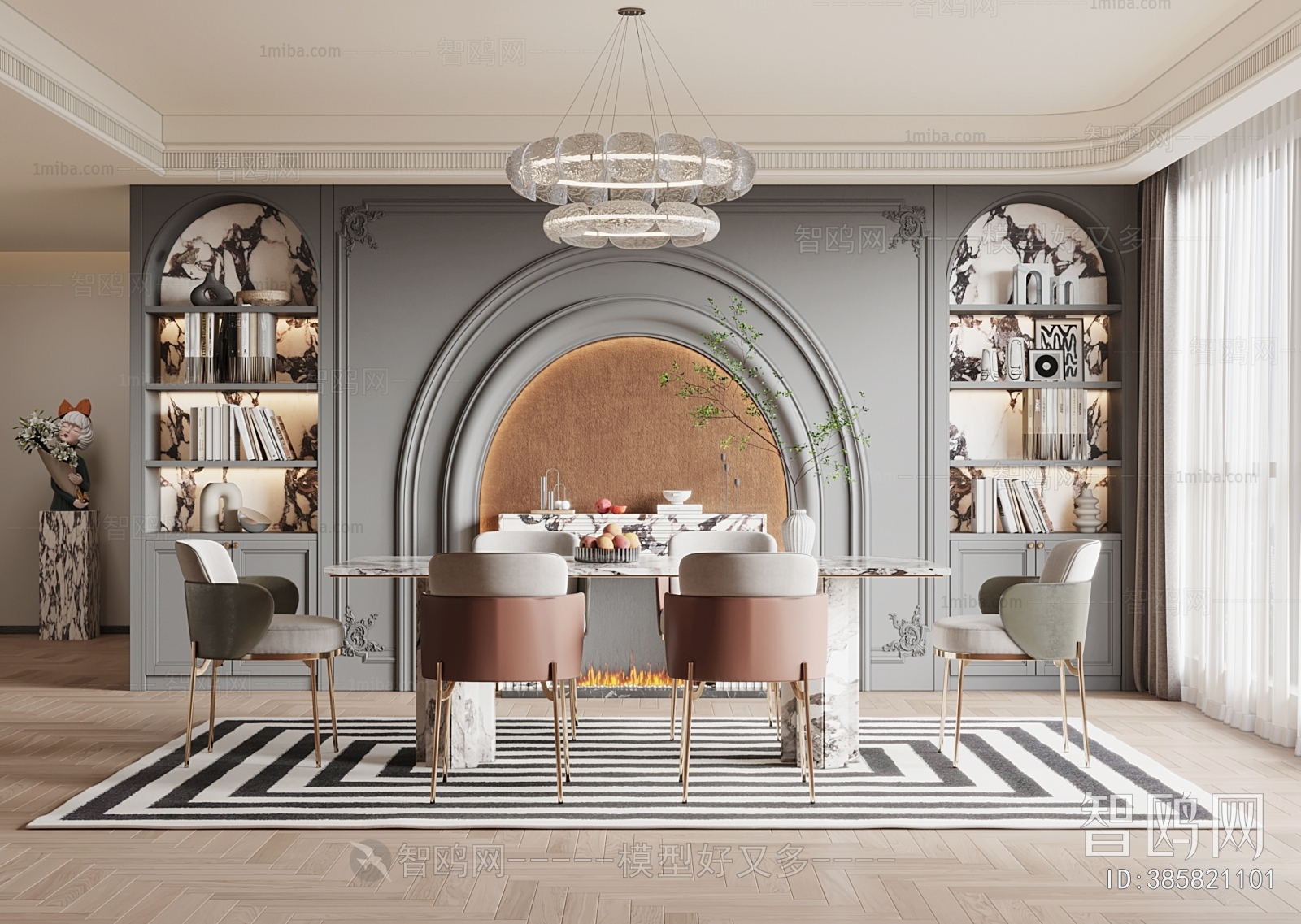 French Style Dining Room