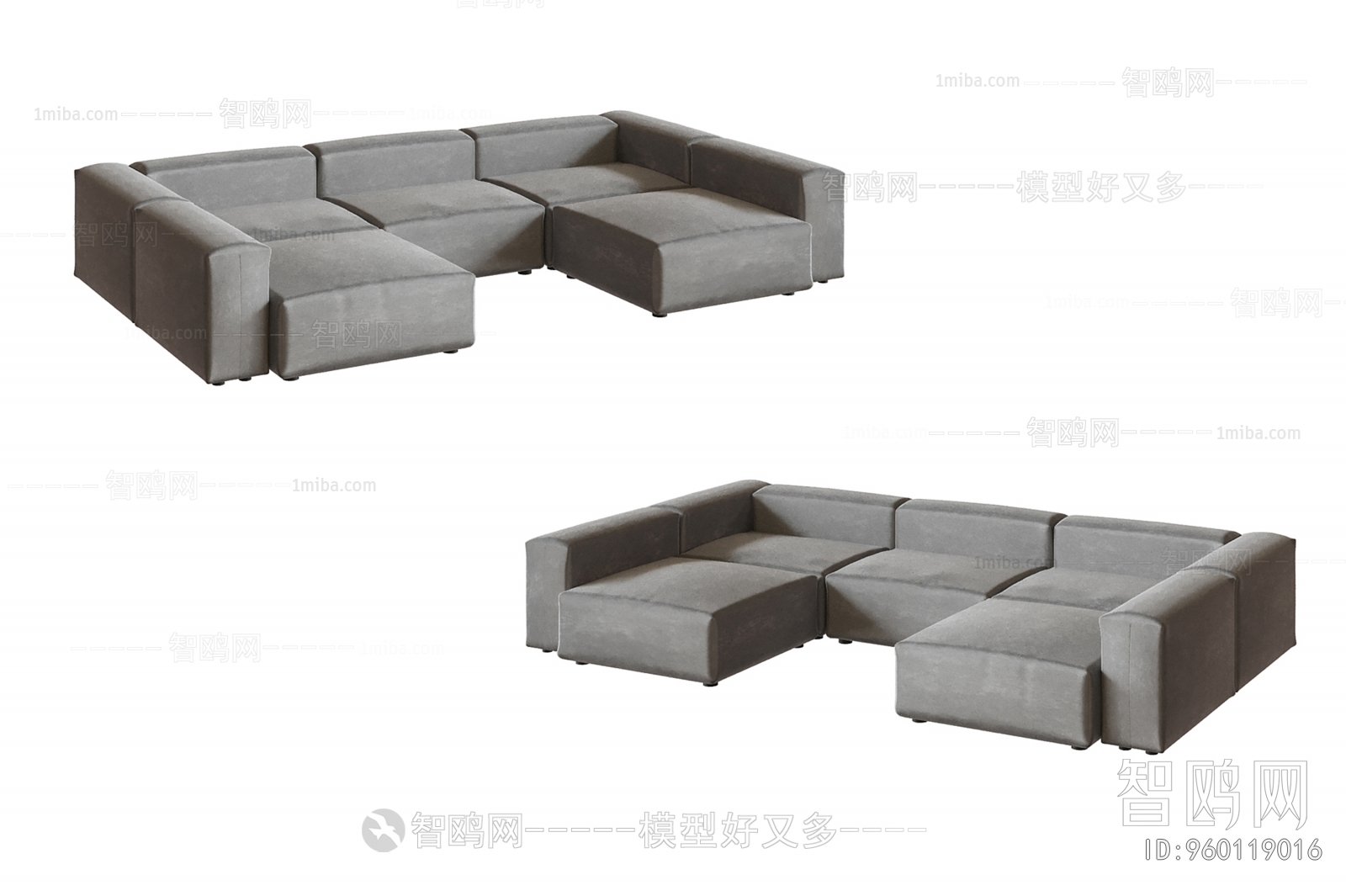 Modern Multi Person Sofa