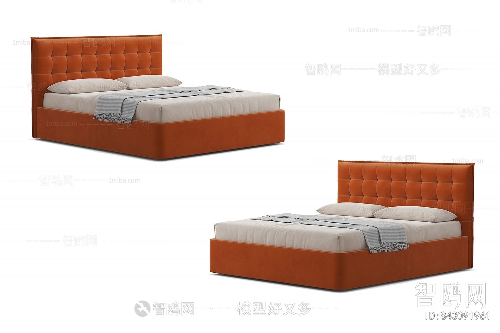 Modern Double Bed