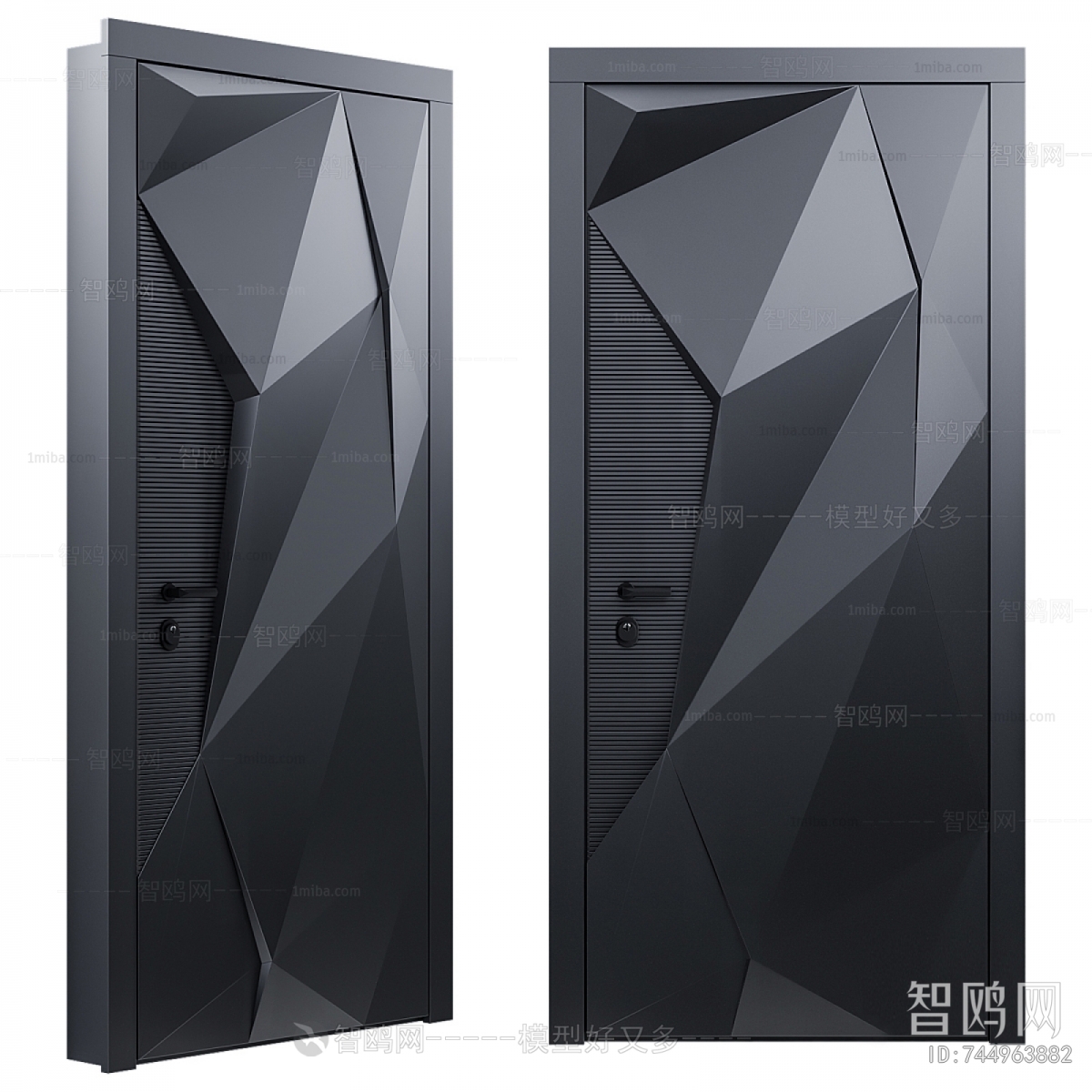 Modern Single Door