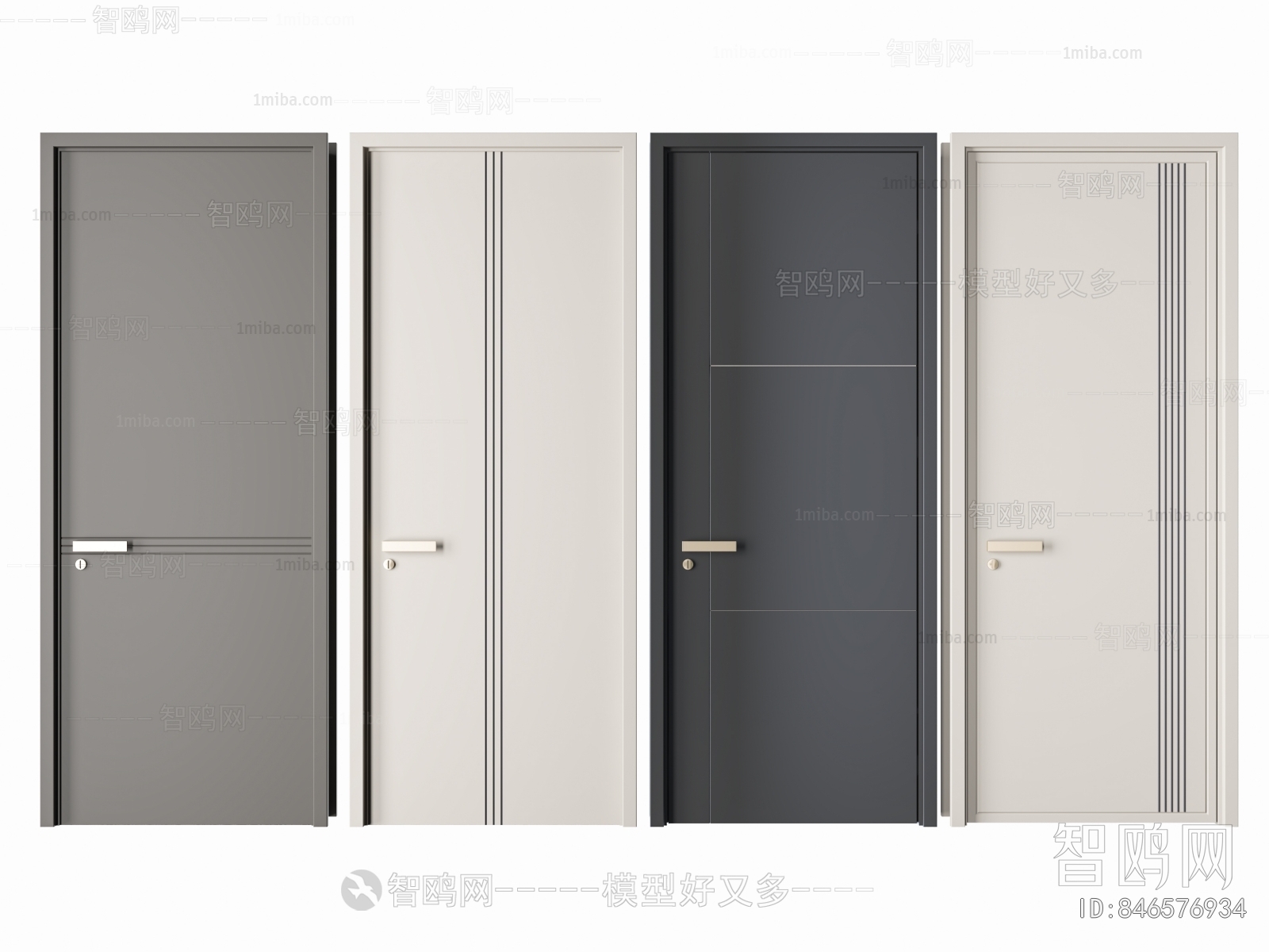 Modern Single Door