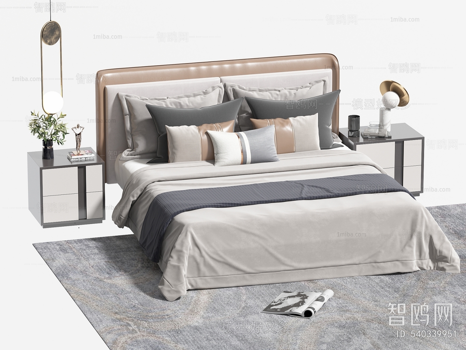 Modern Double Bed