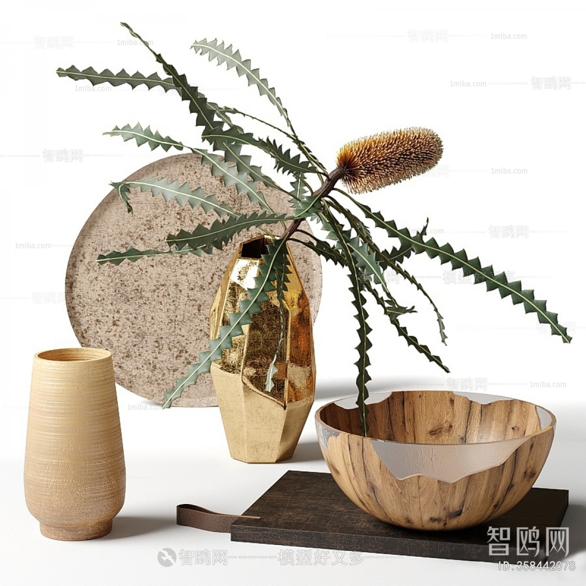 Wabi-sabi Style Decorative Set