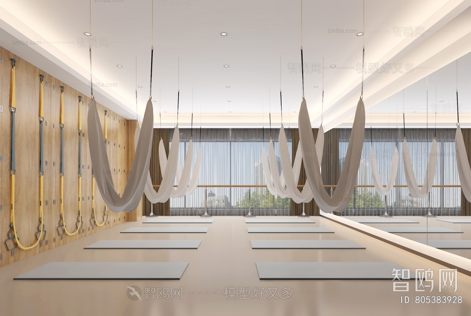 Modern Yoga Room