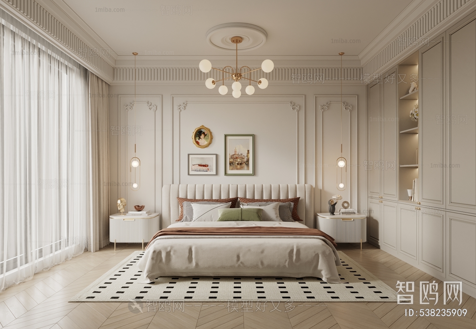 French Style Bedroom