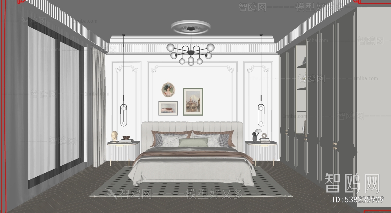 French Style Bedroom