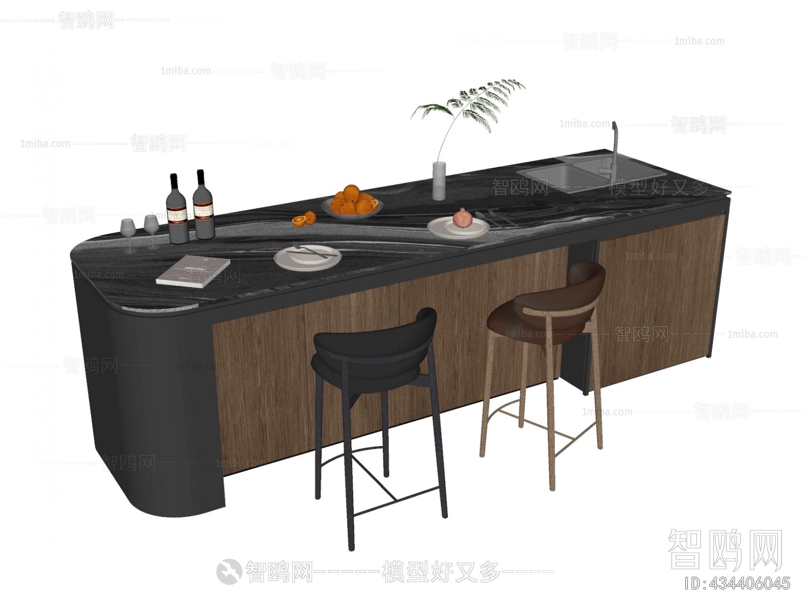 Modern Counter Bar