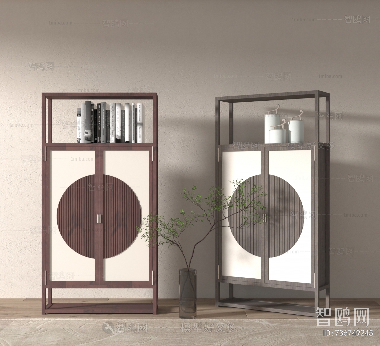 New Chinese Style Bookcase