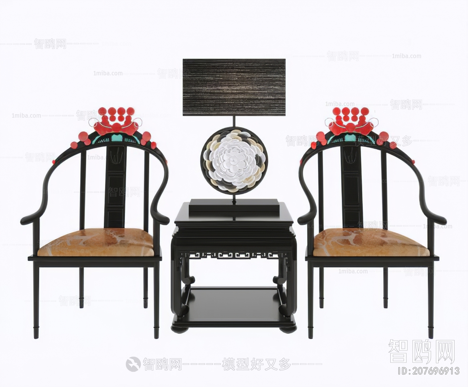 Chinese Style Single Chair