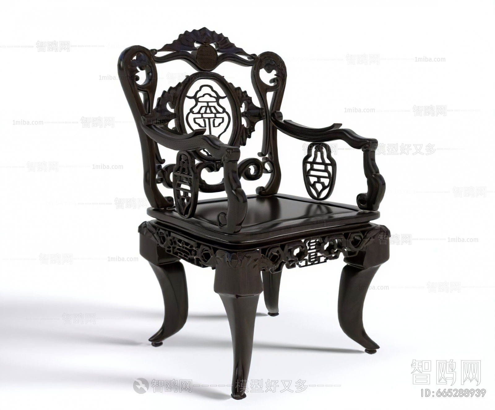 Chinese Style Single Chair