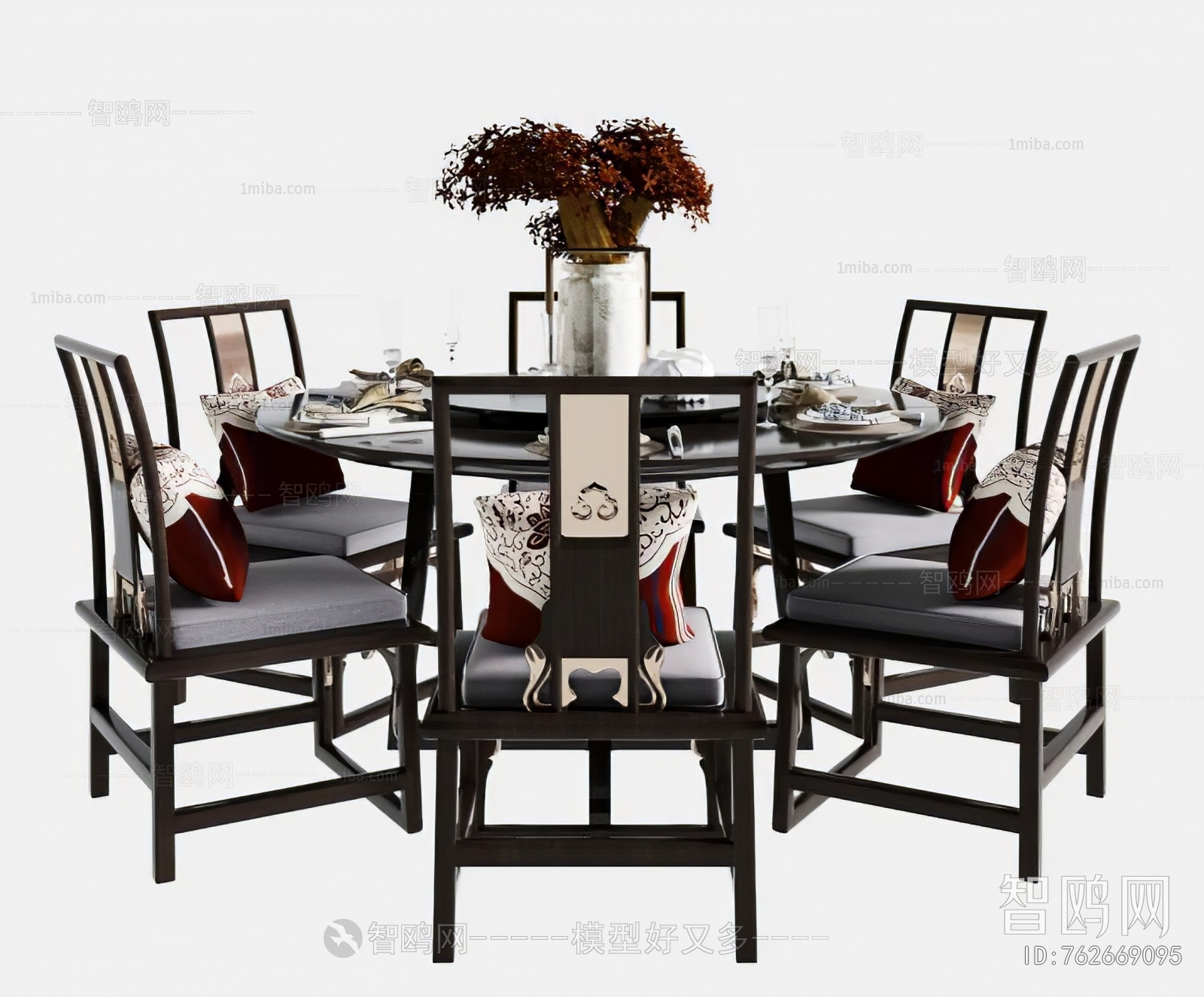 Chinese Style Dining Table And Chairs