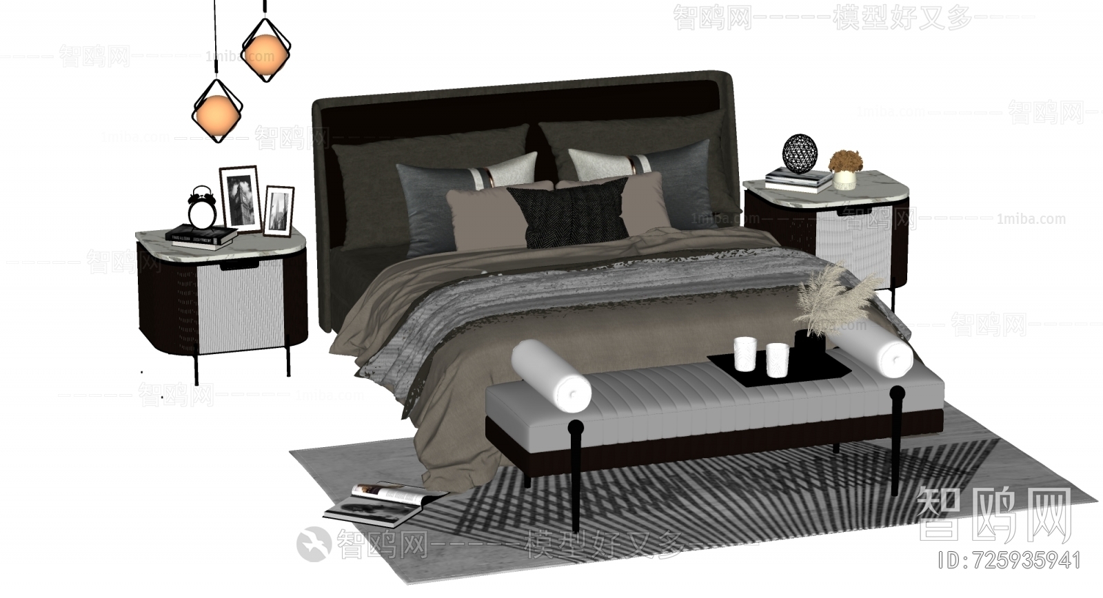 Modern Double Bed