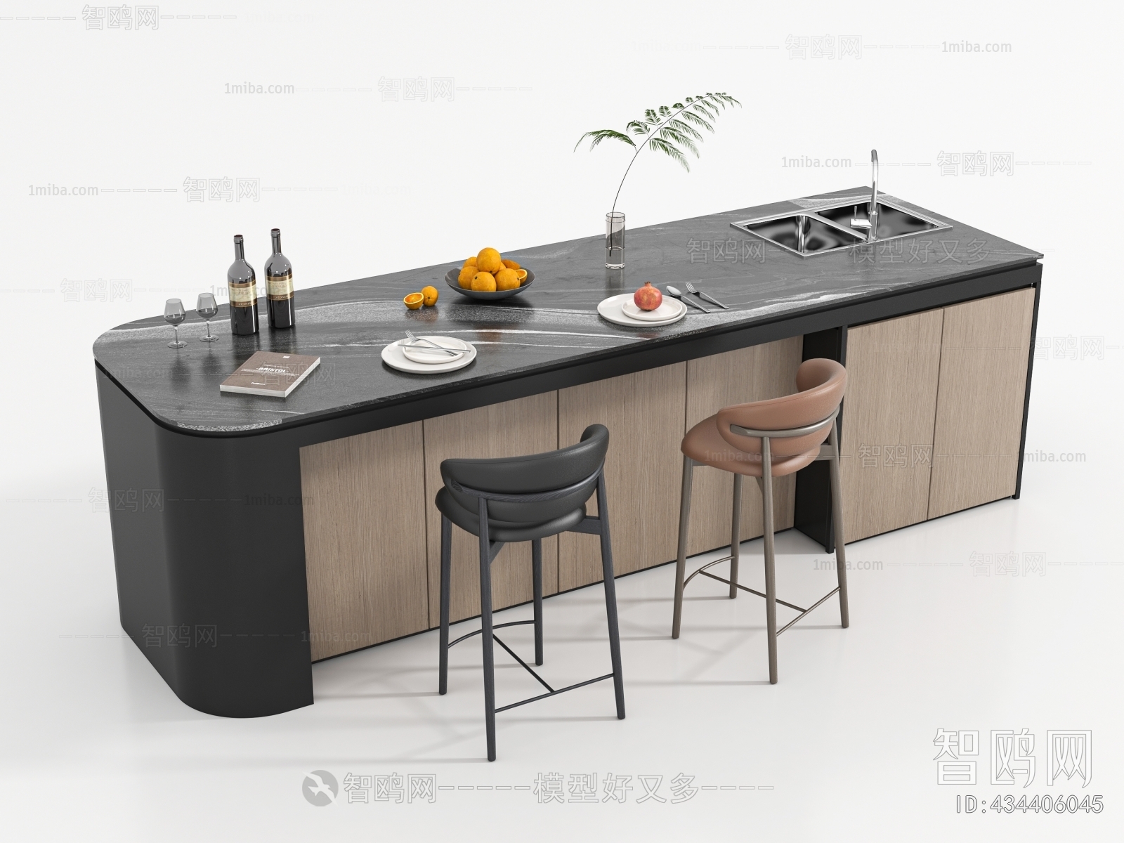 Modern Counter Bar