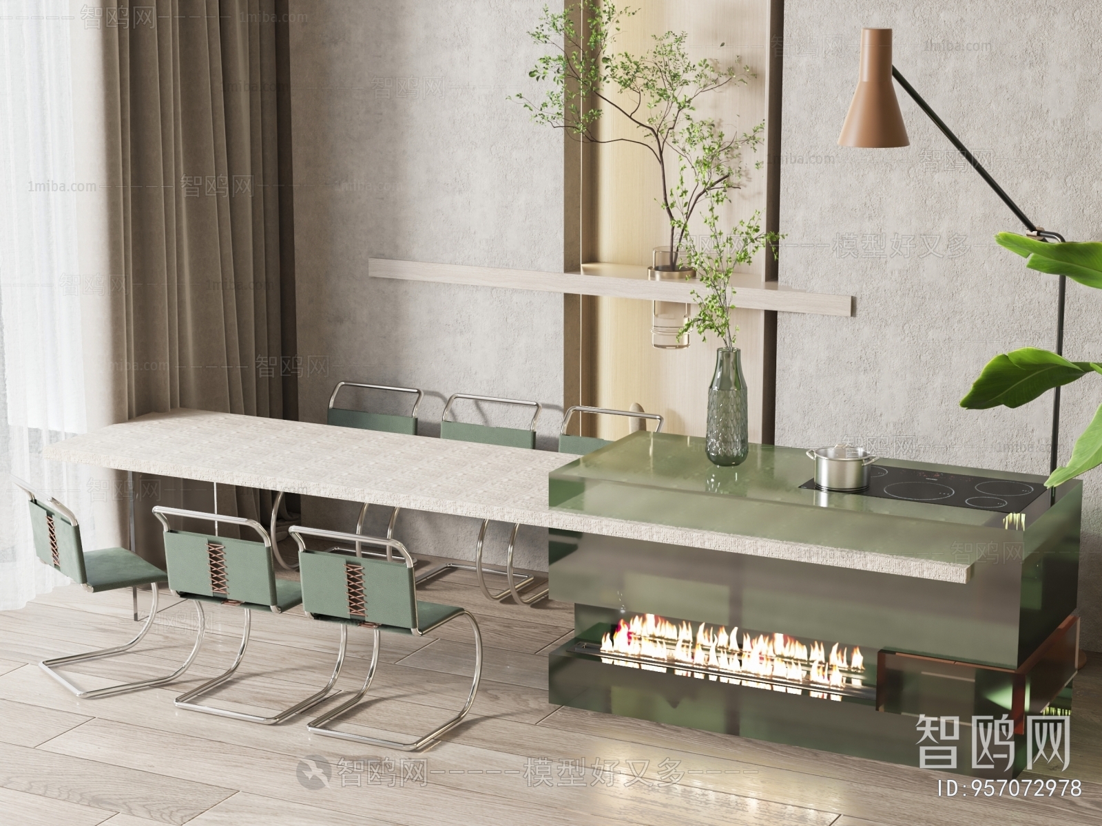 Modern Dining Table And Chairs