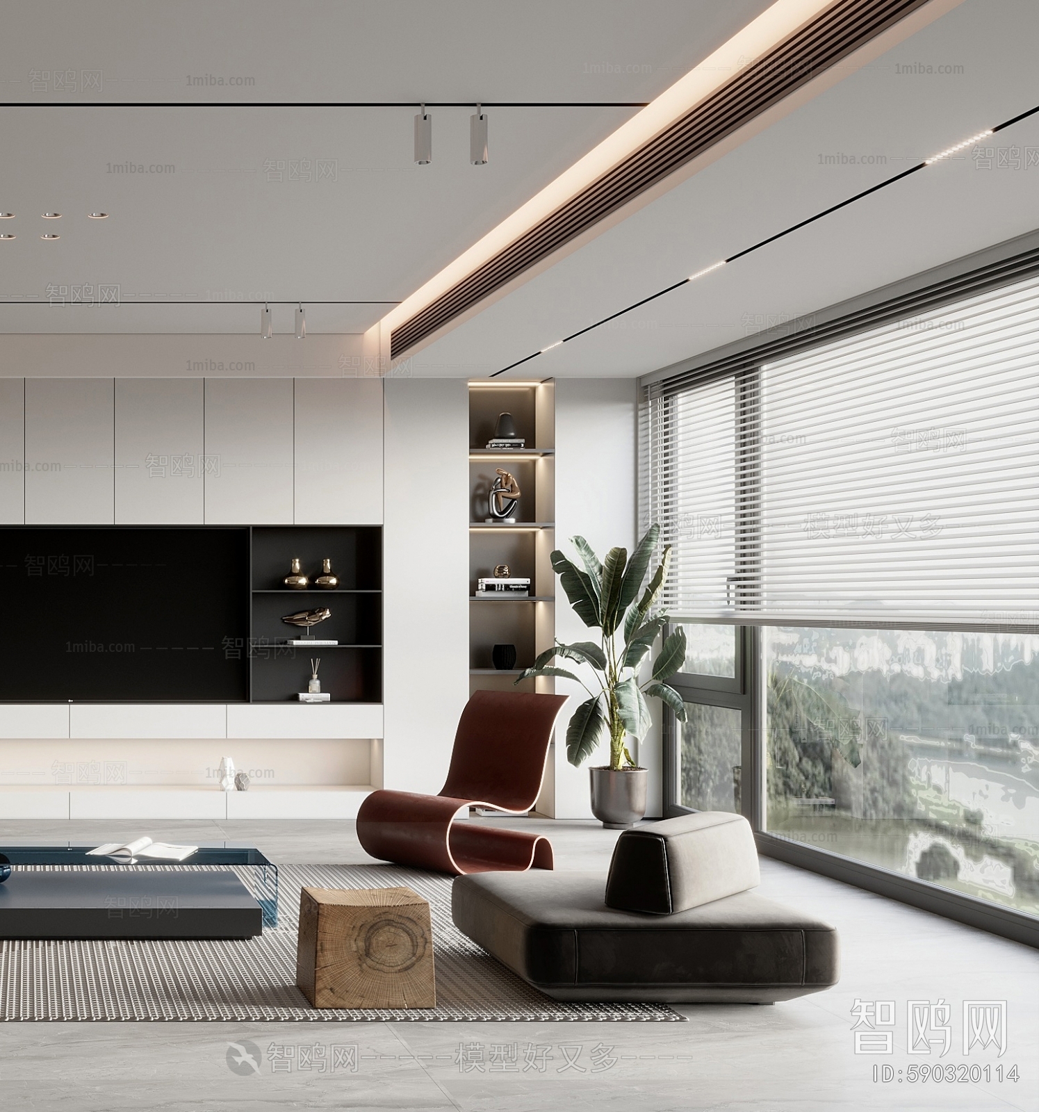 Modern A Living Room