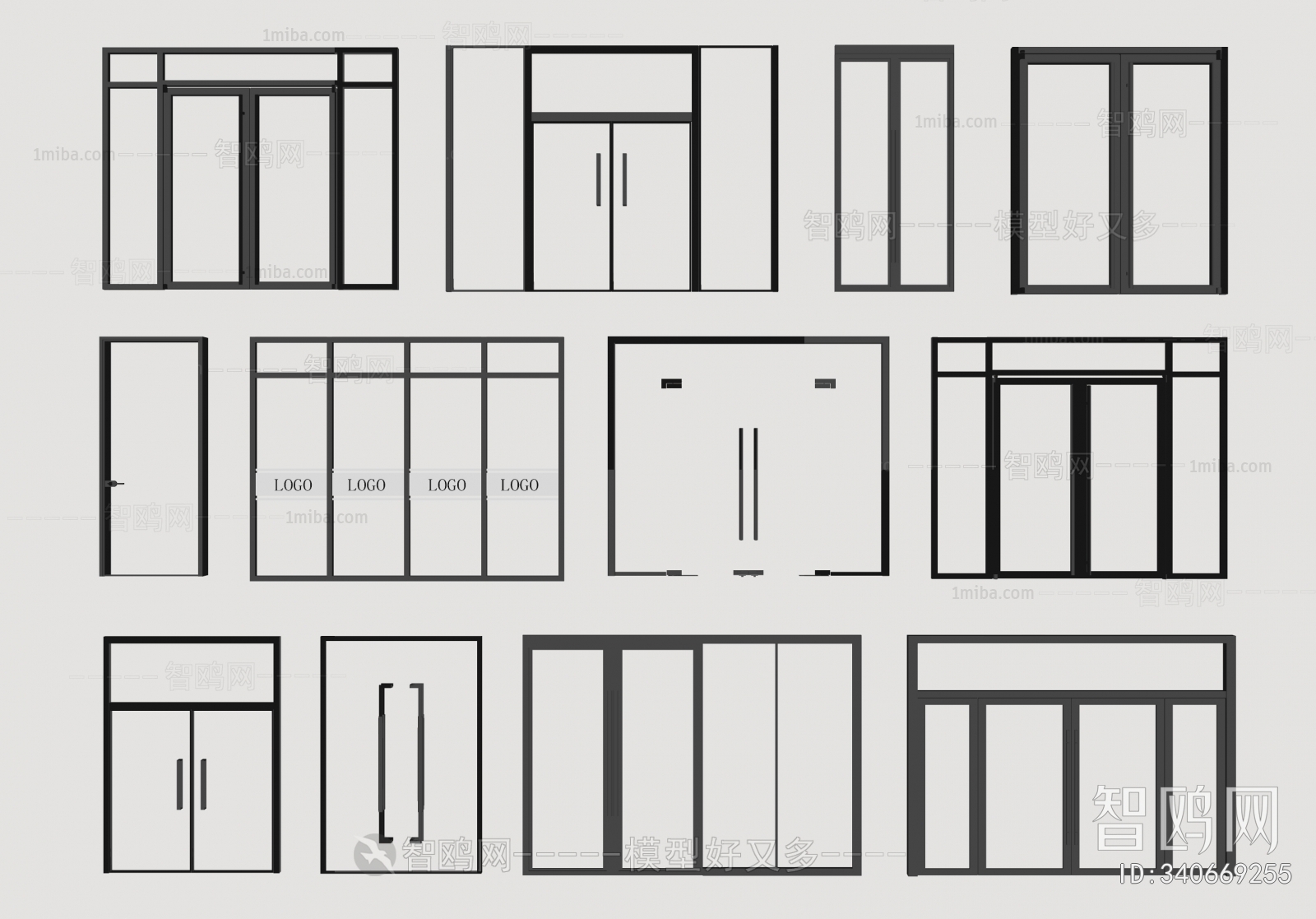 Modern Door Sketchup Model Download Model ID 340669255 1miba   3d91135ee7a6cfa963b25825fd8910af 