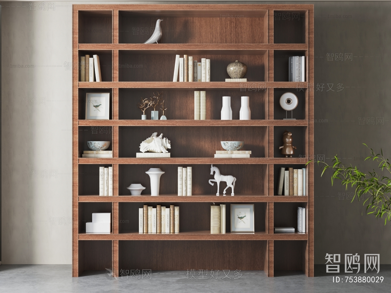 New Chinese Style Bookcase