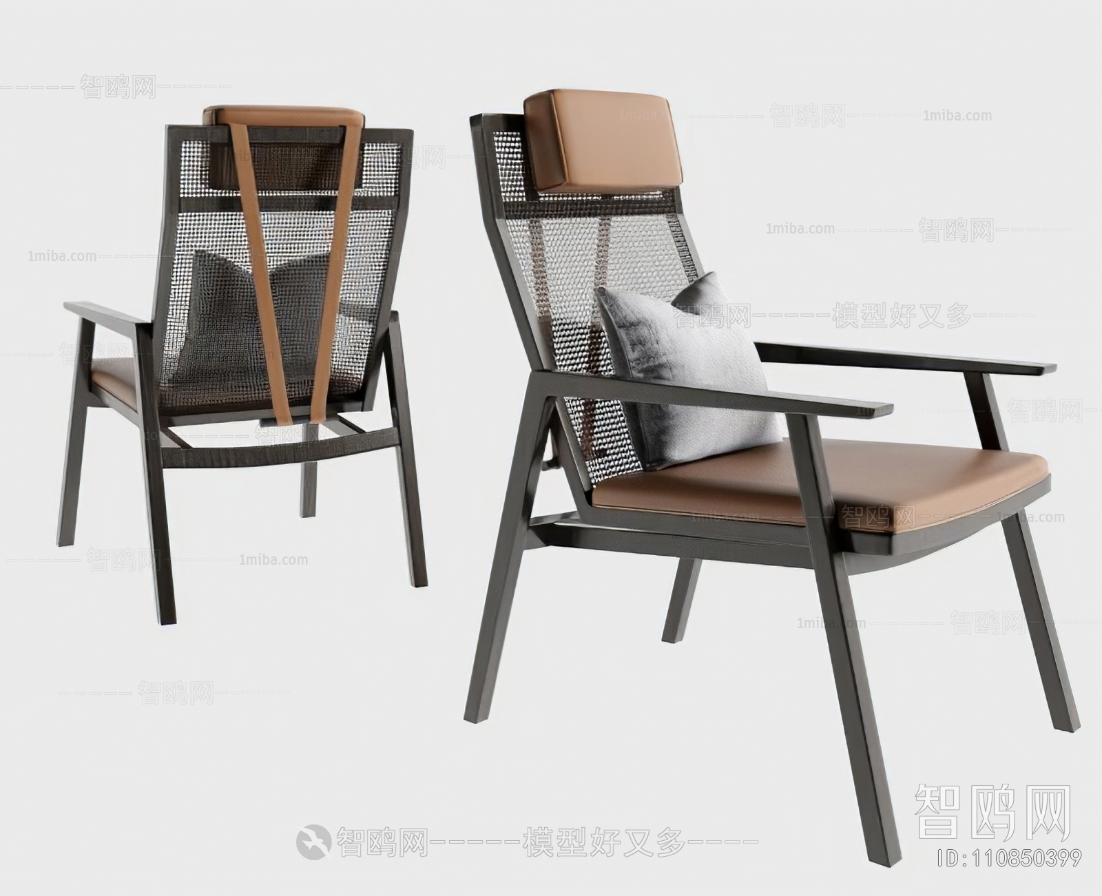 New Chinese Style Lounge Chair