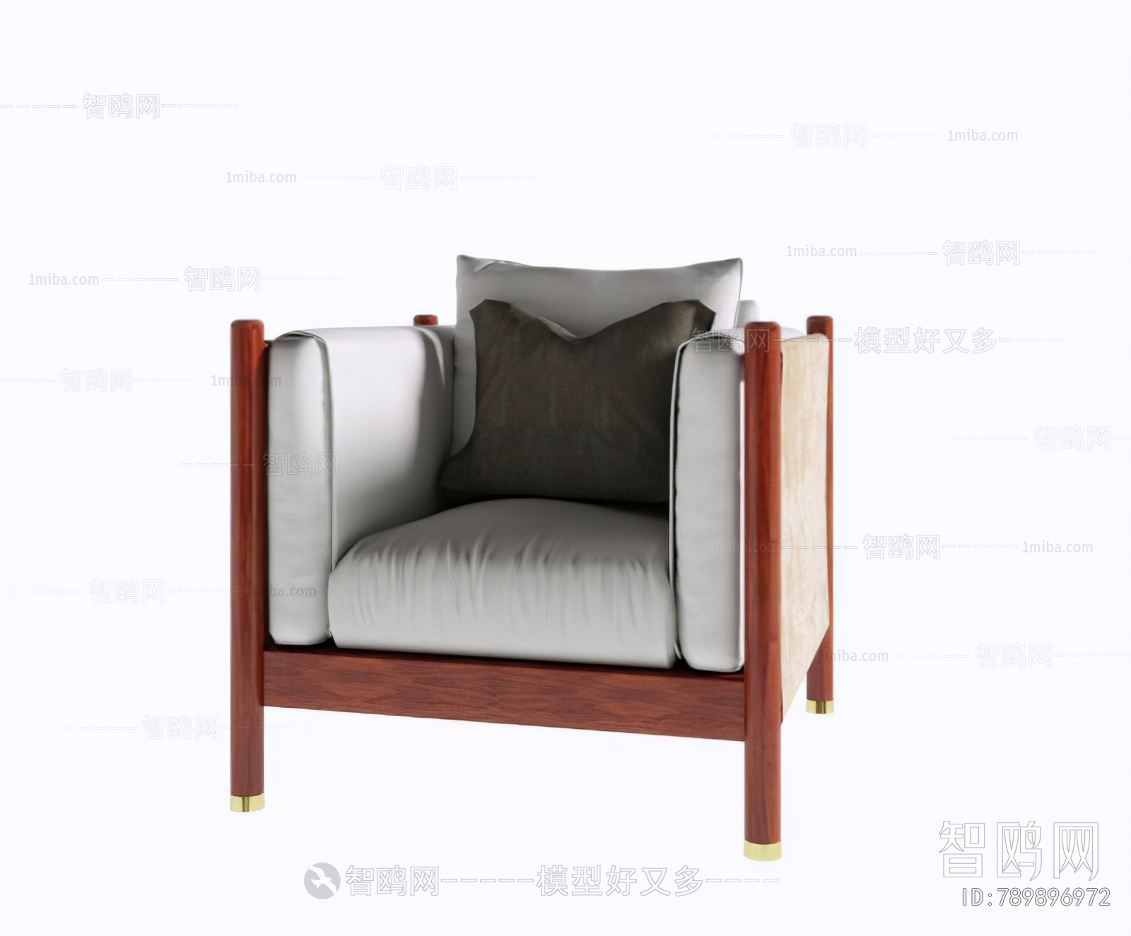 New Chinese Style Lounge Chair