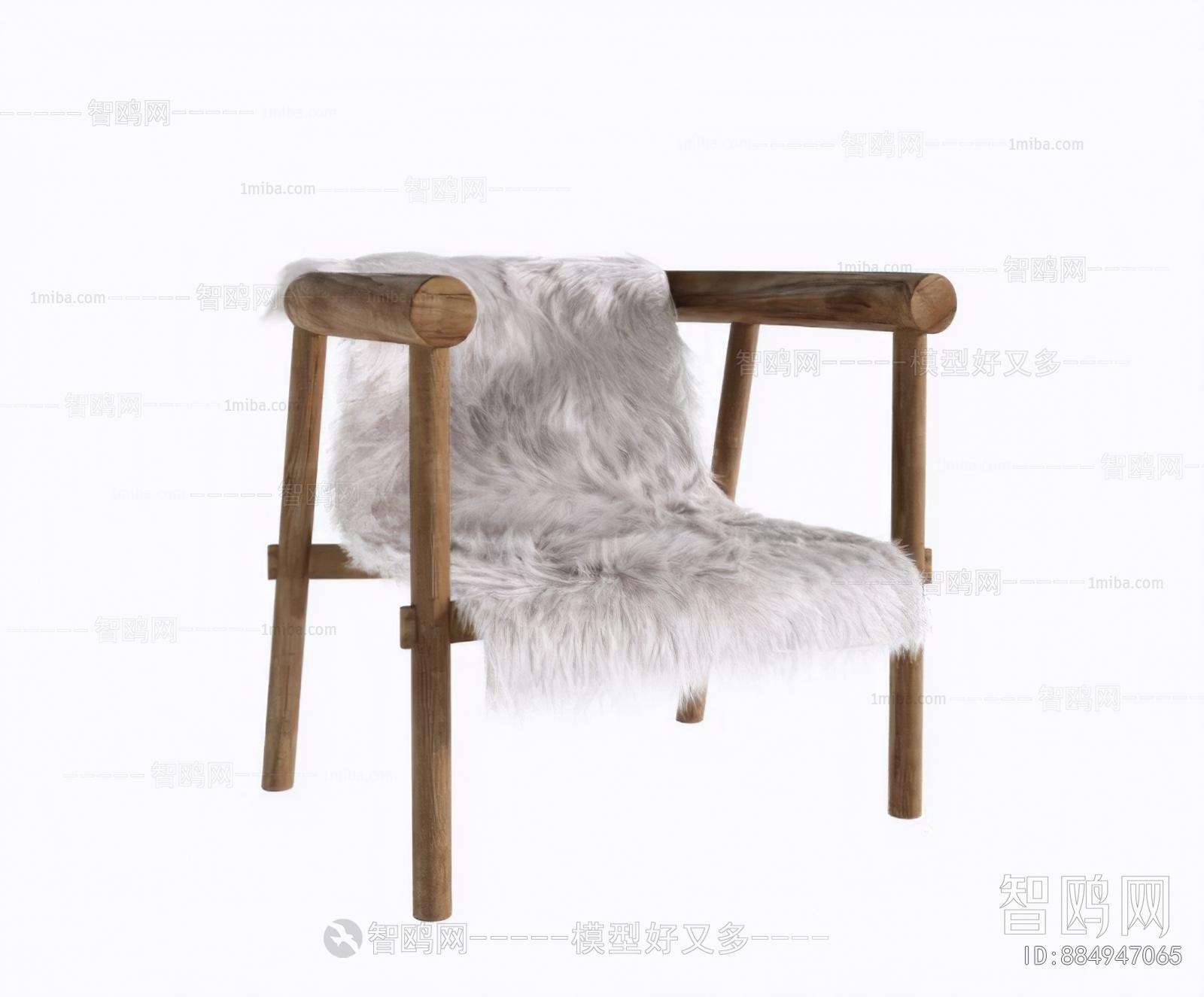 New Chinese Style Single Chair