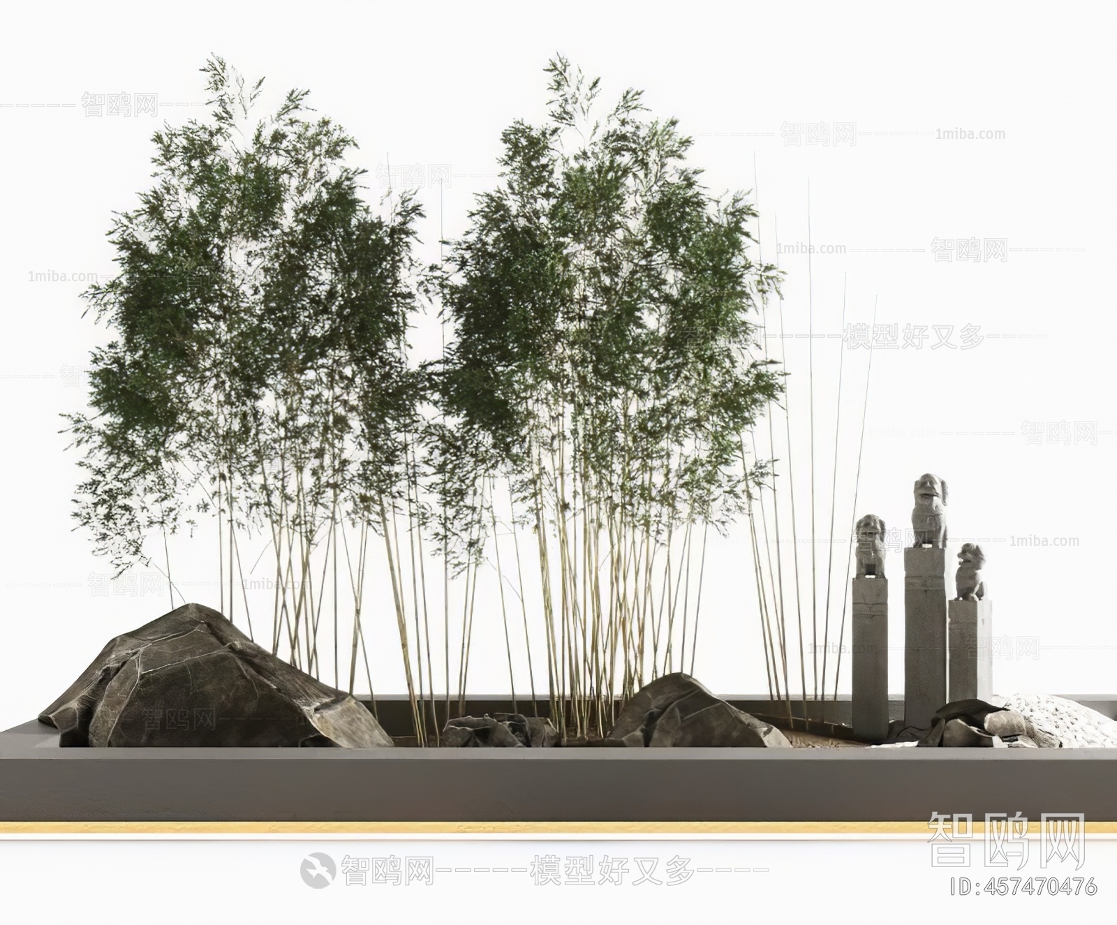 New Chinese Style Plant Landscaping