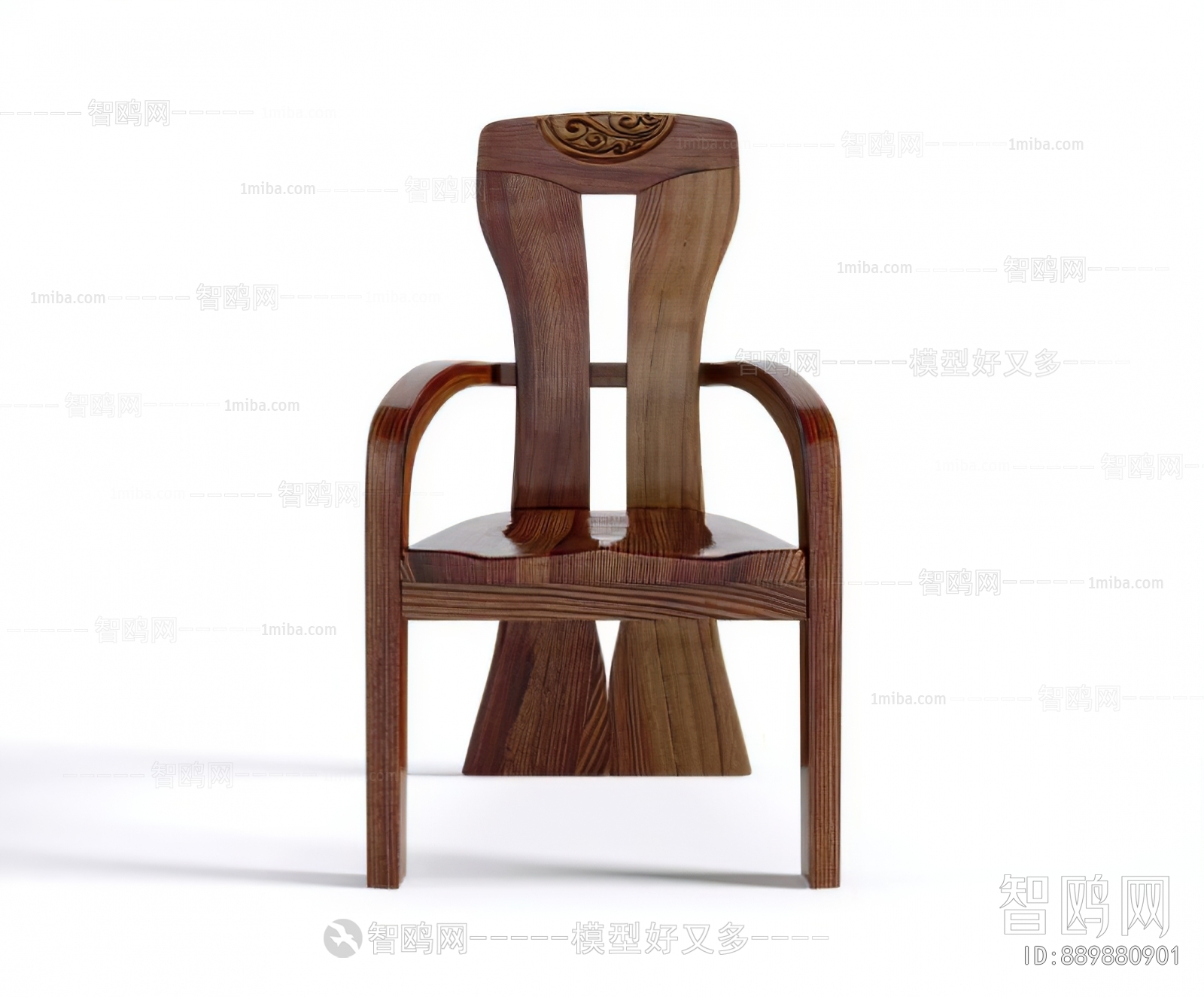 New Chinese Style Single Chair