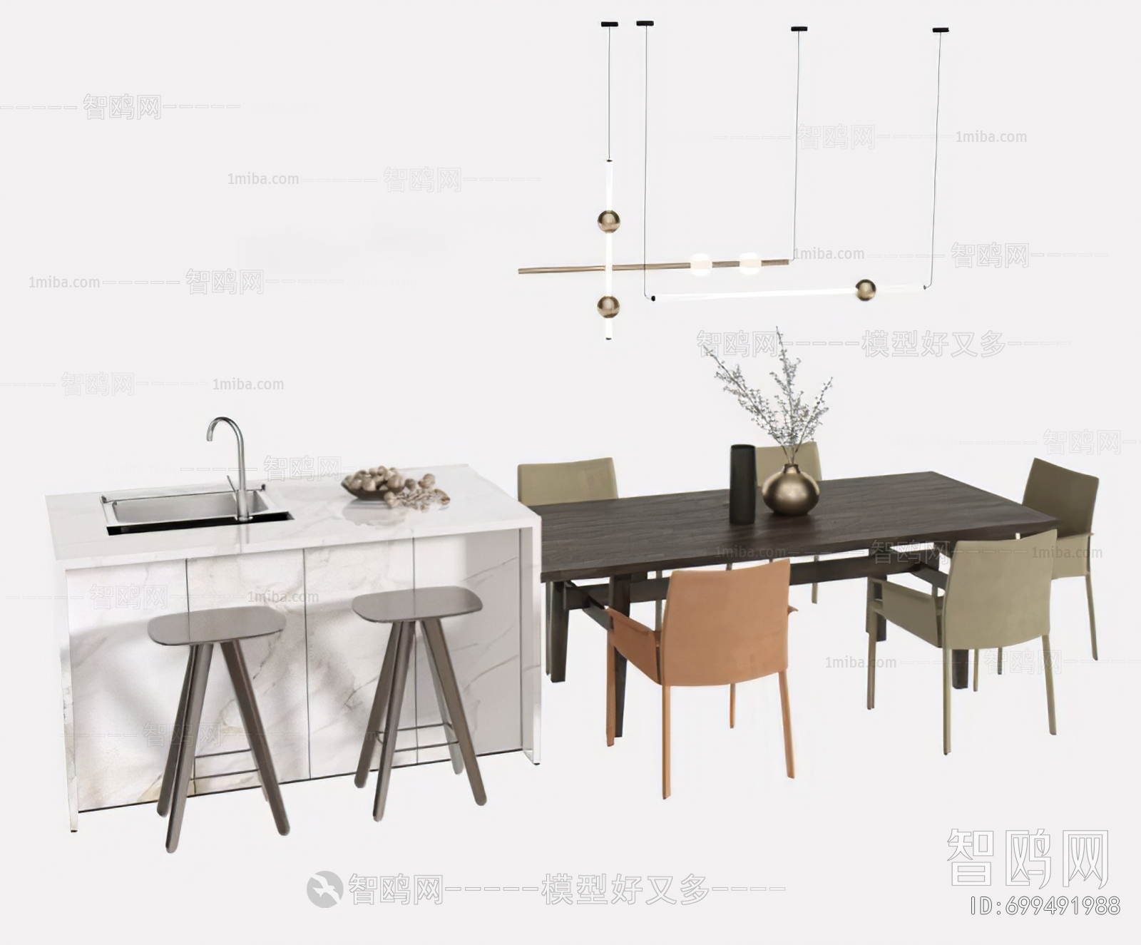 Modern Dining Table And Chairs