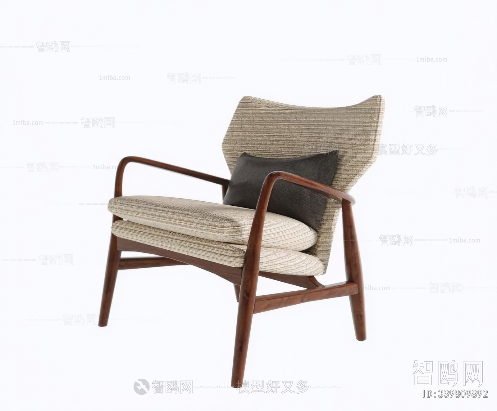 New Chinese Style Lounge Chair