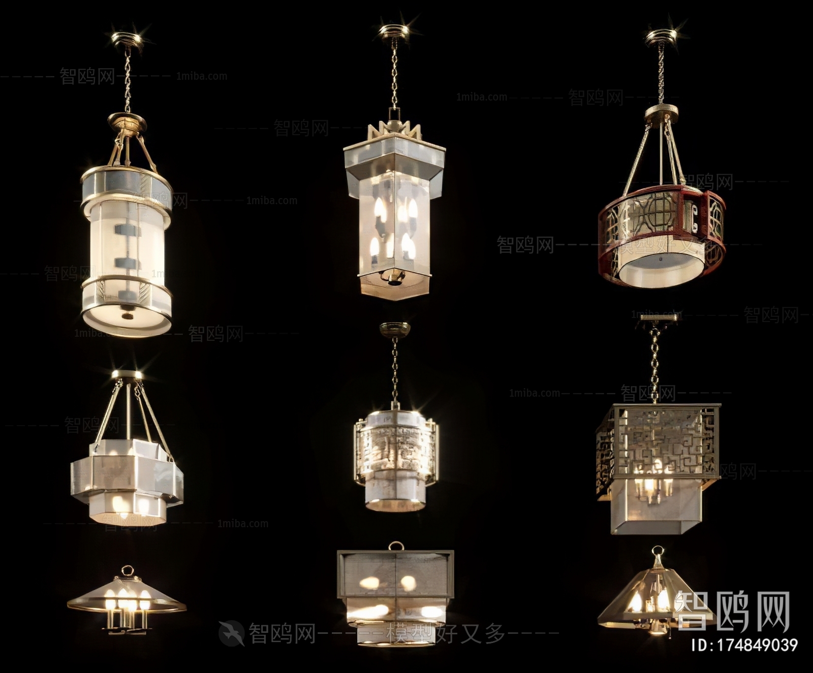 New Chinese Style Droplight