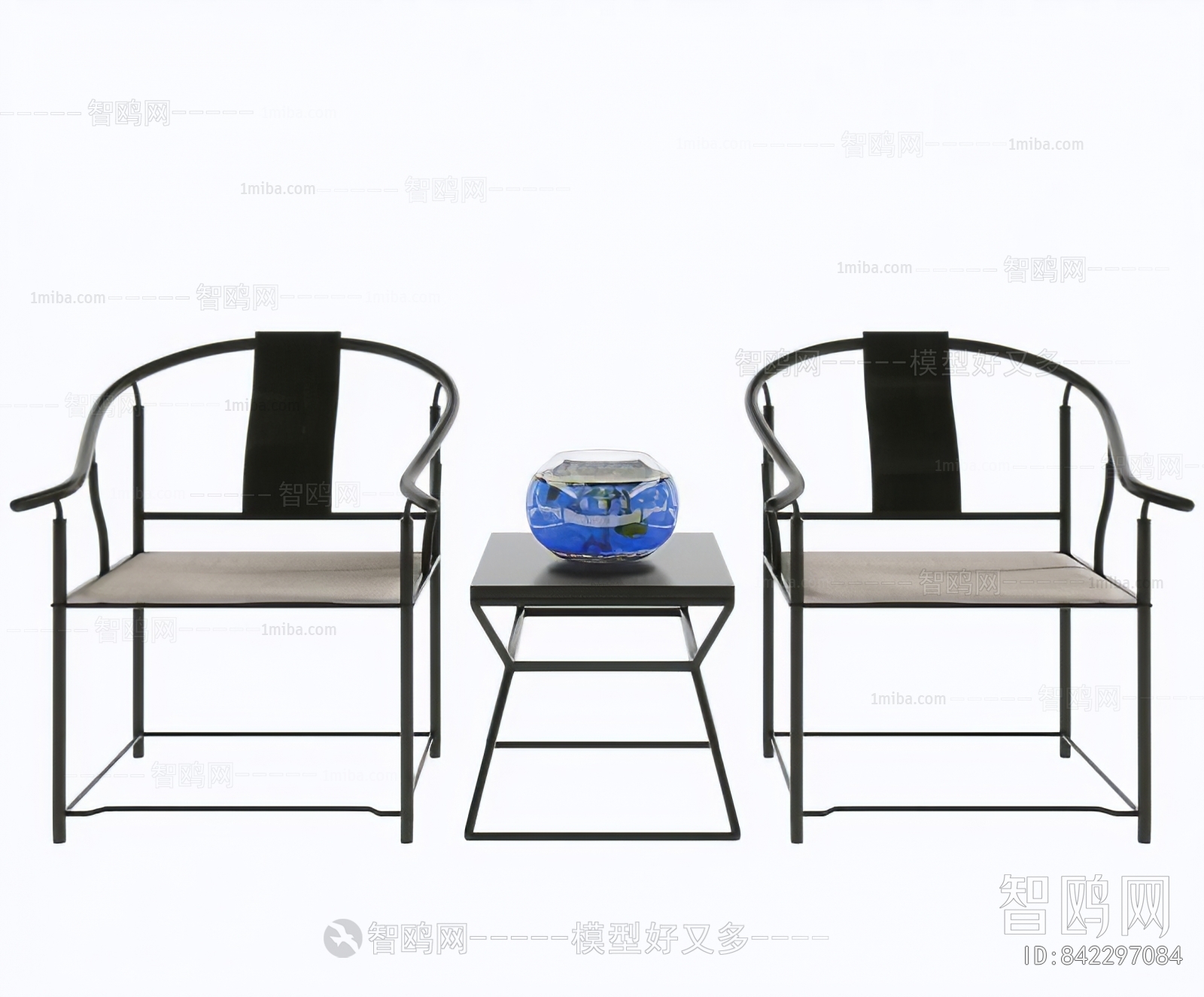 New Chinese Style Single Chair