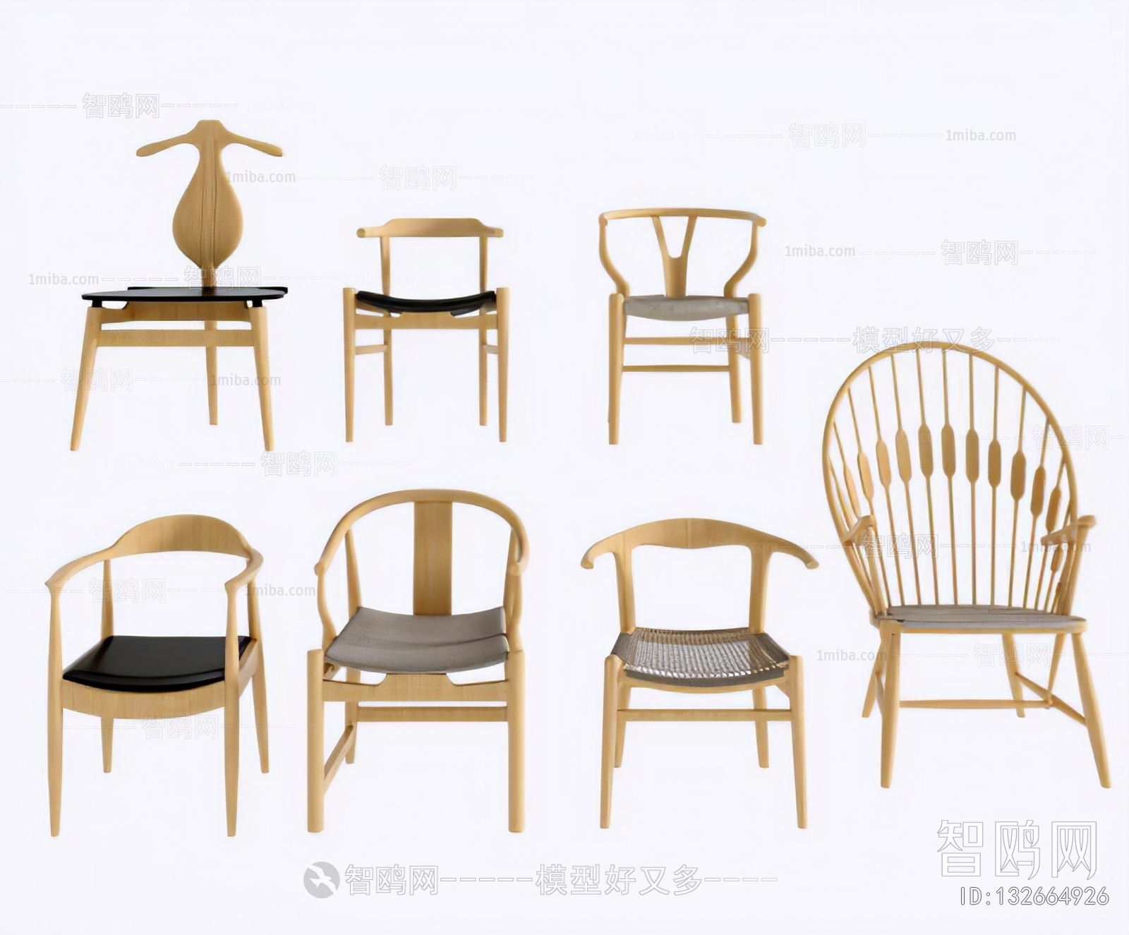 New Chinese Style Single Chair