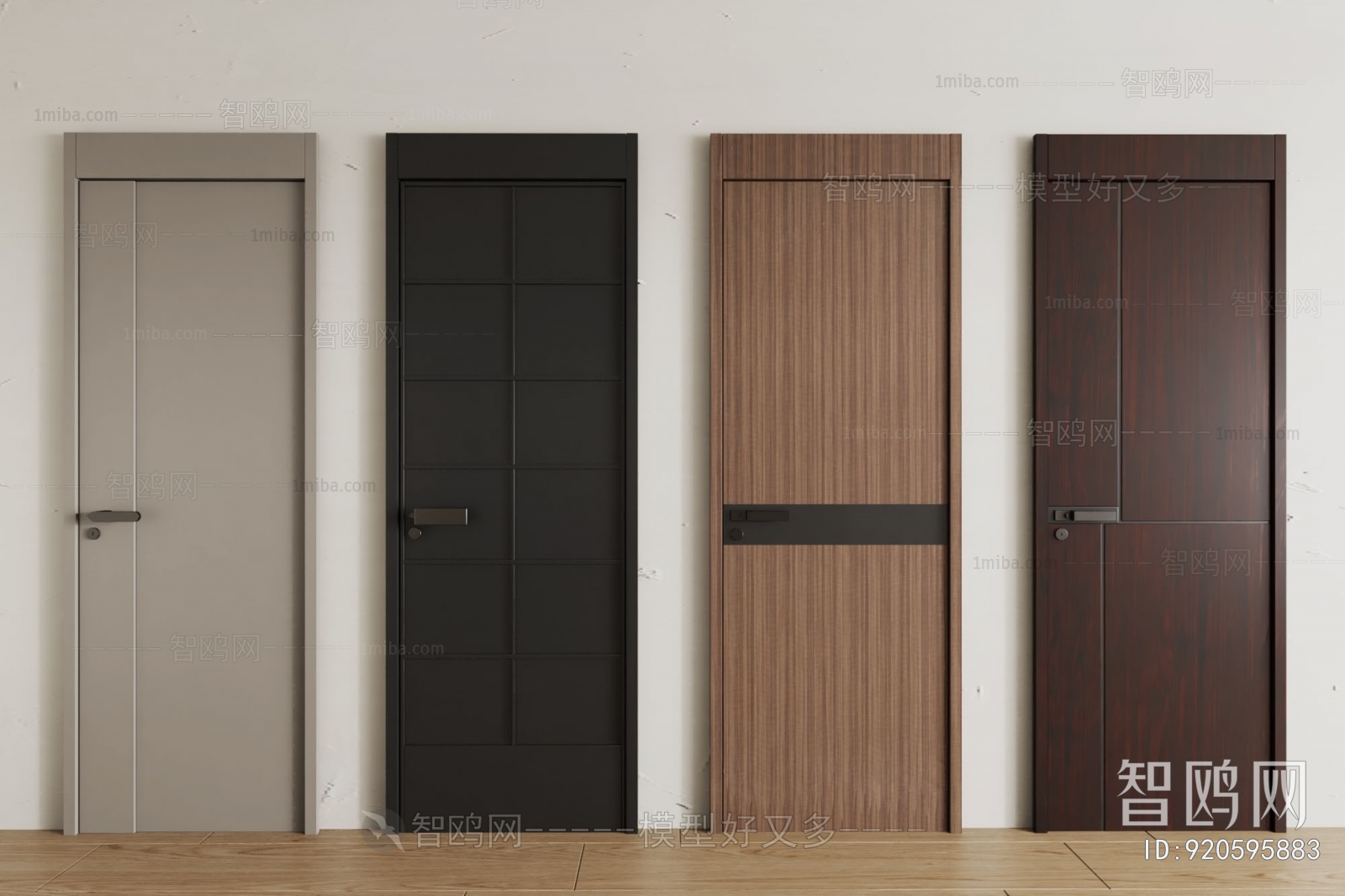 Modern Single Door