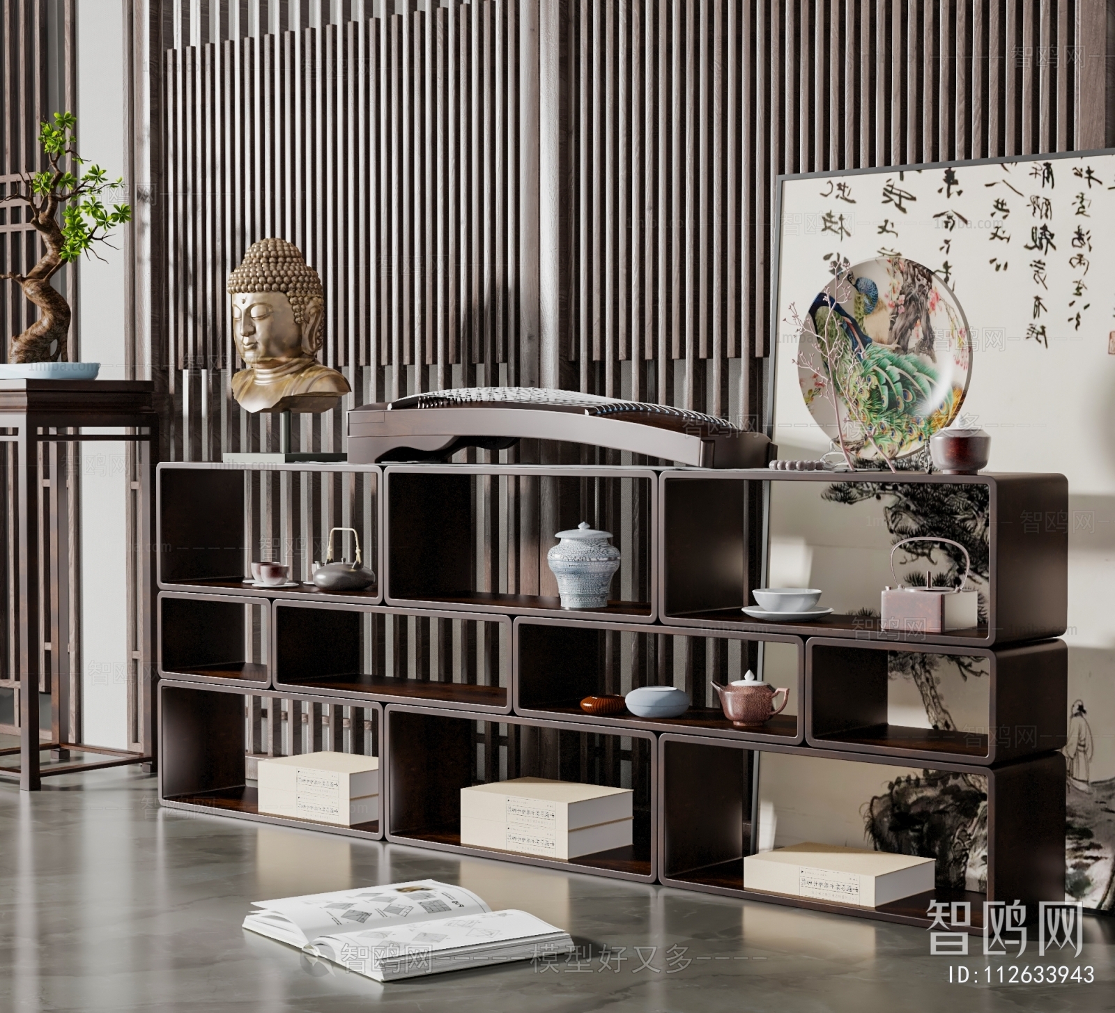 New Chinese Style Shelving